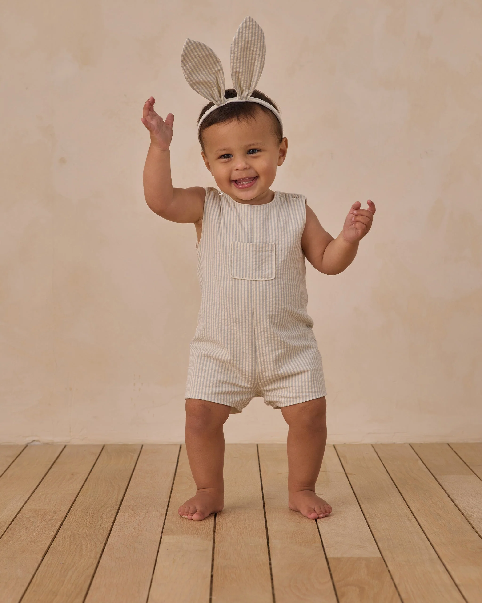 Georgie Romper Sky Stripe - Image 3