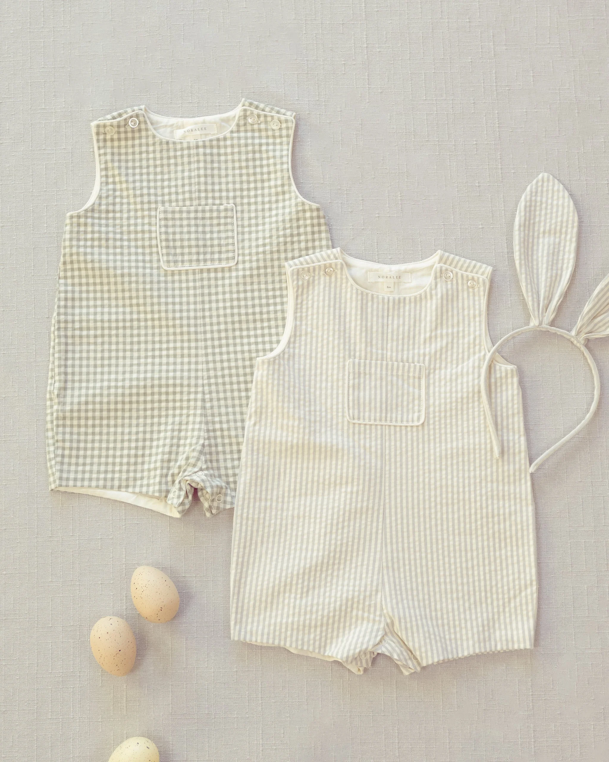 Georgie Romper Sky Stripe - Image 4