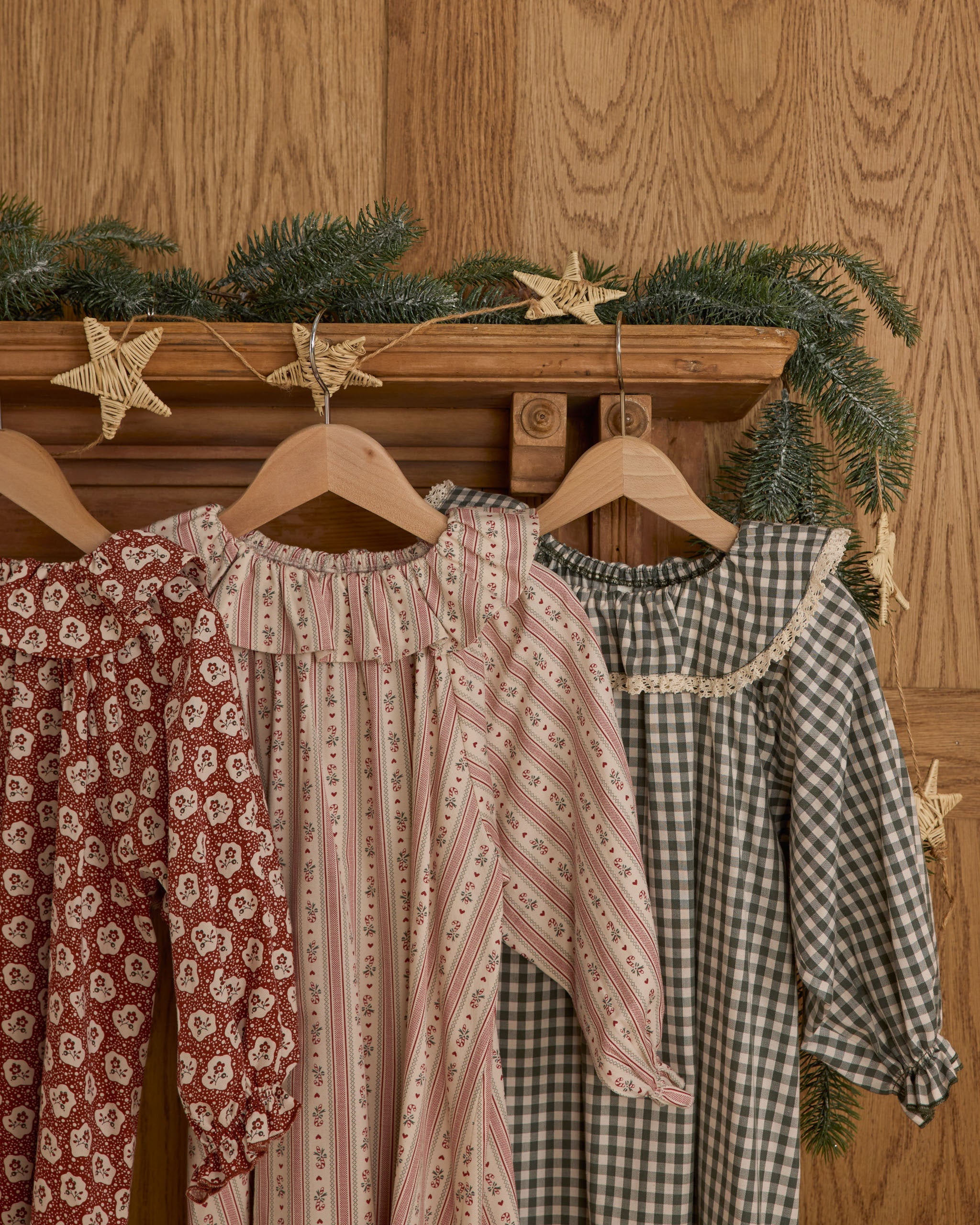 Girl's Nightgown || Candy Cane Stripe - Image 6