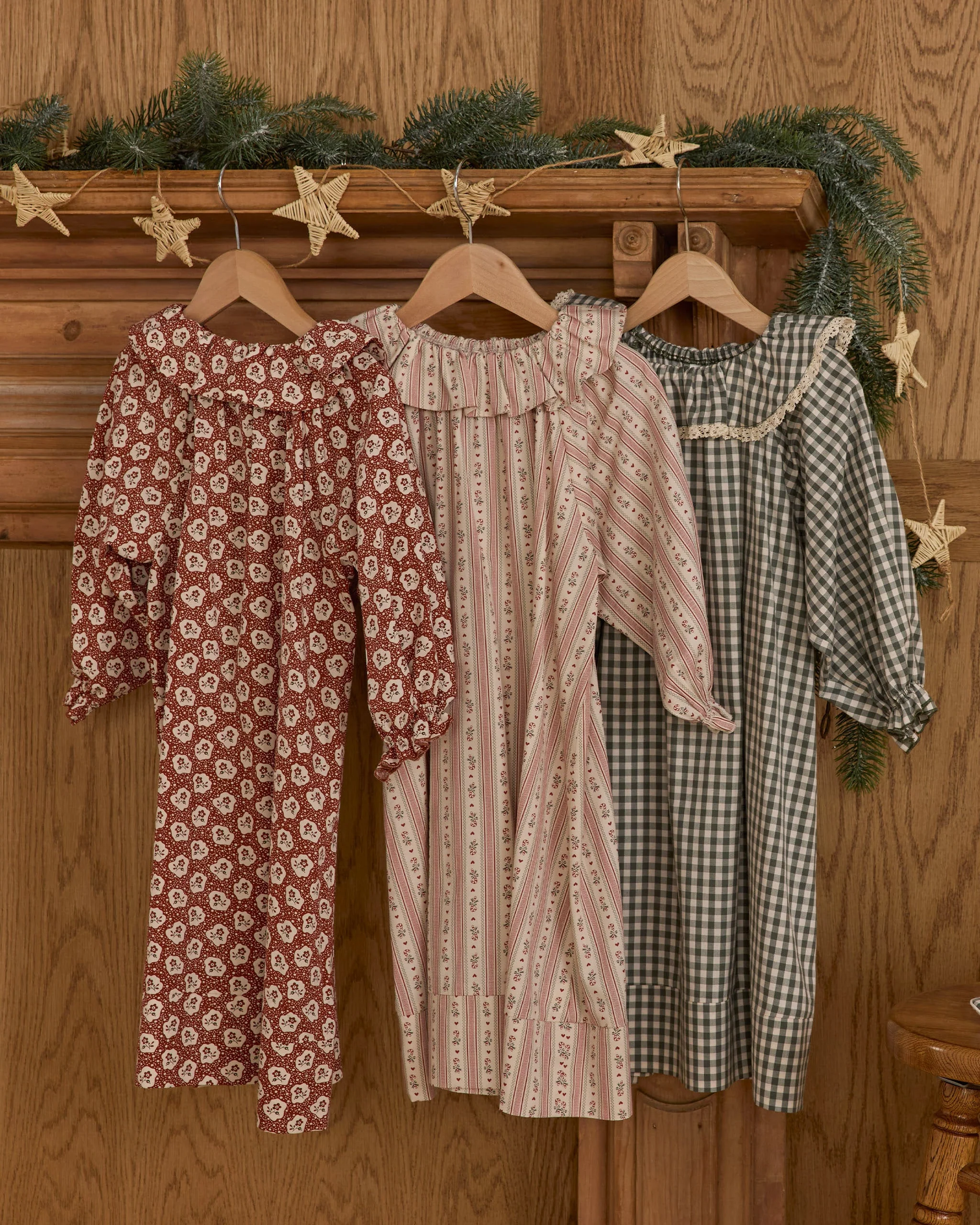 Girl's Nightgown || Candy Cane Stripe - Image 7