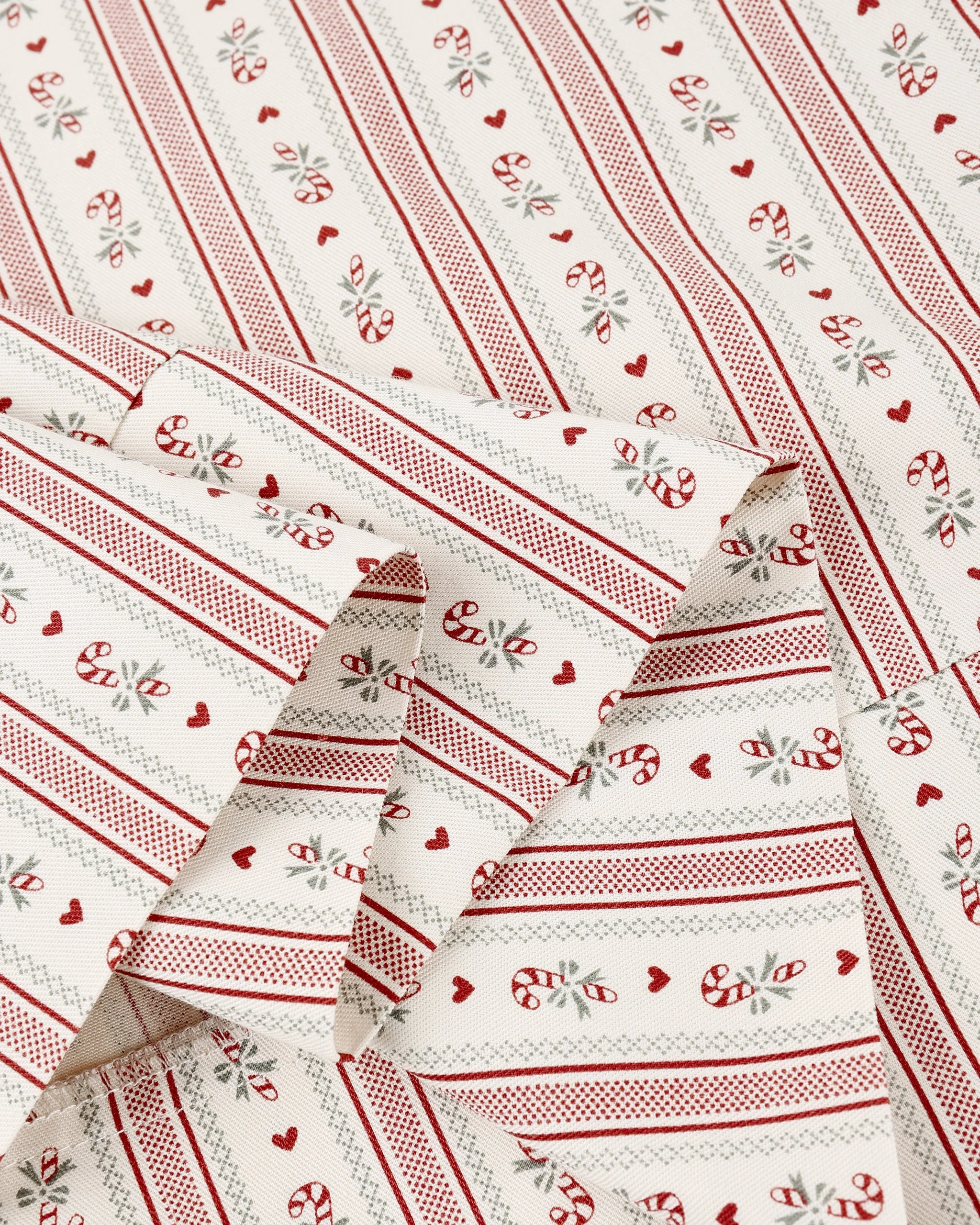 Girl's Nightgown || Candy Cane Stripe - Image 8