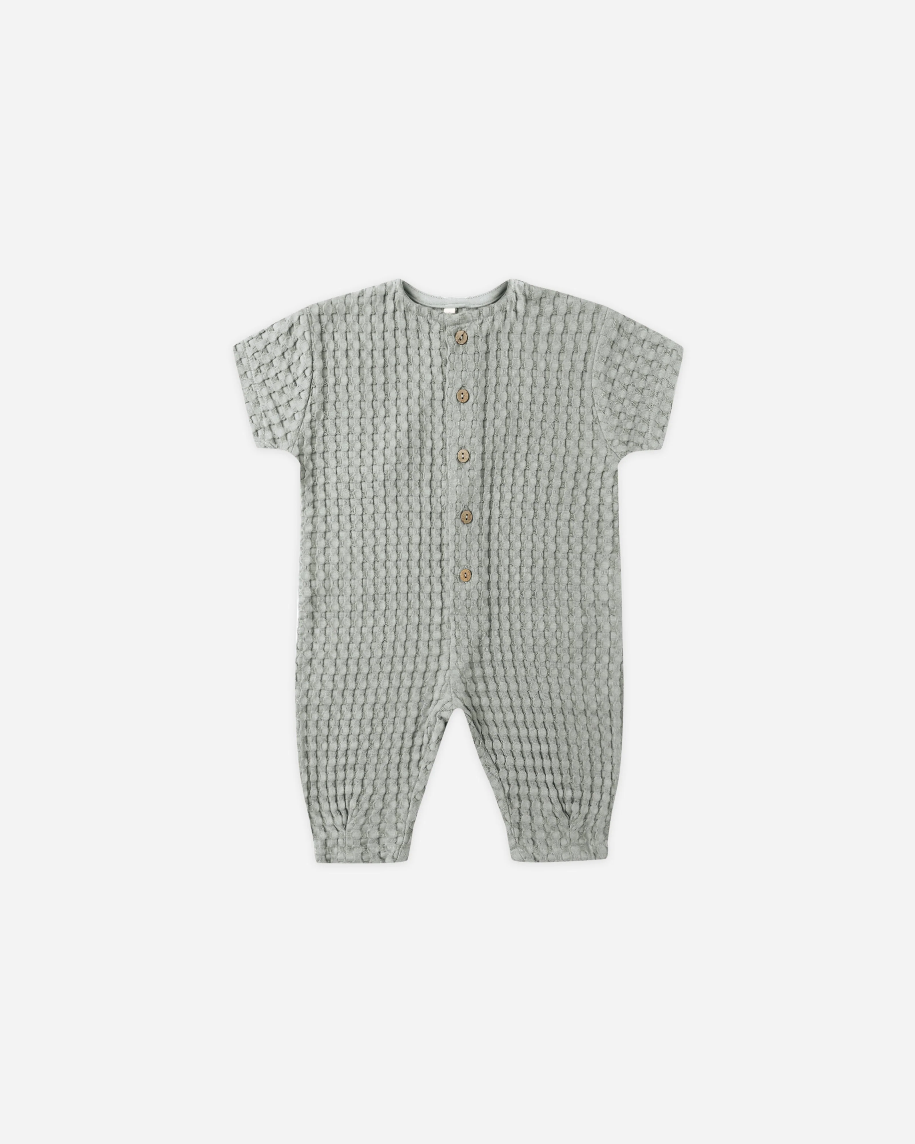 Hayes Jumpsuit || Steel Blue