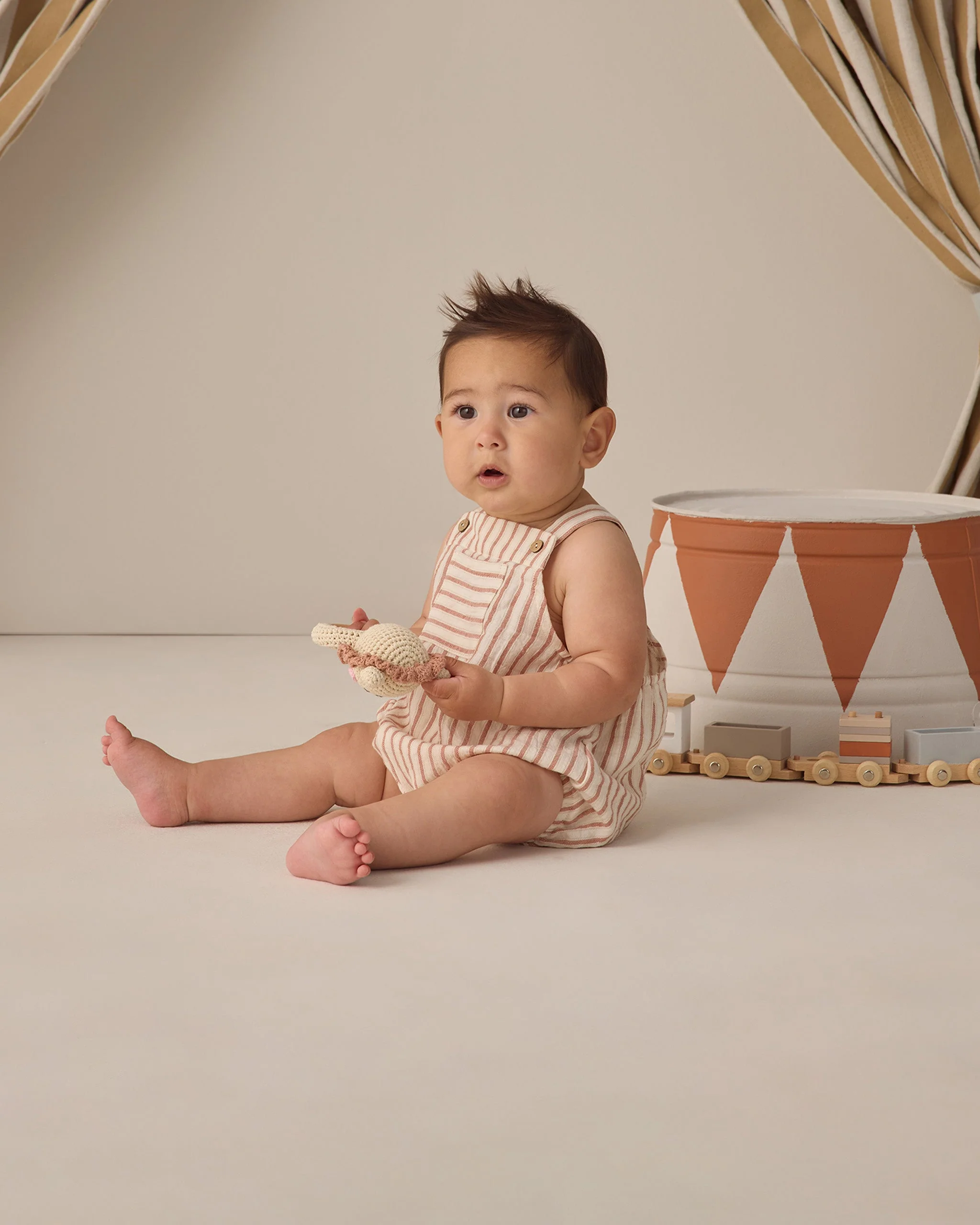 Hayes Romper Vintage Stripe - Image 3