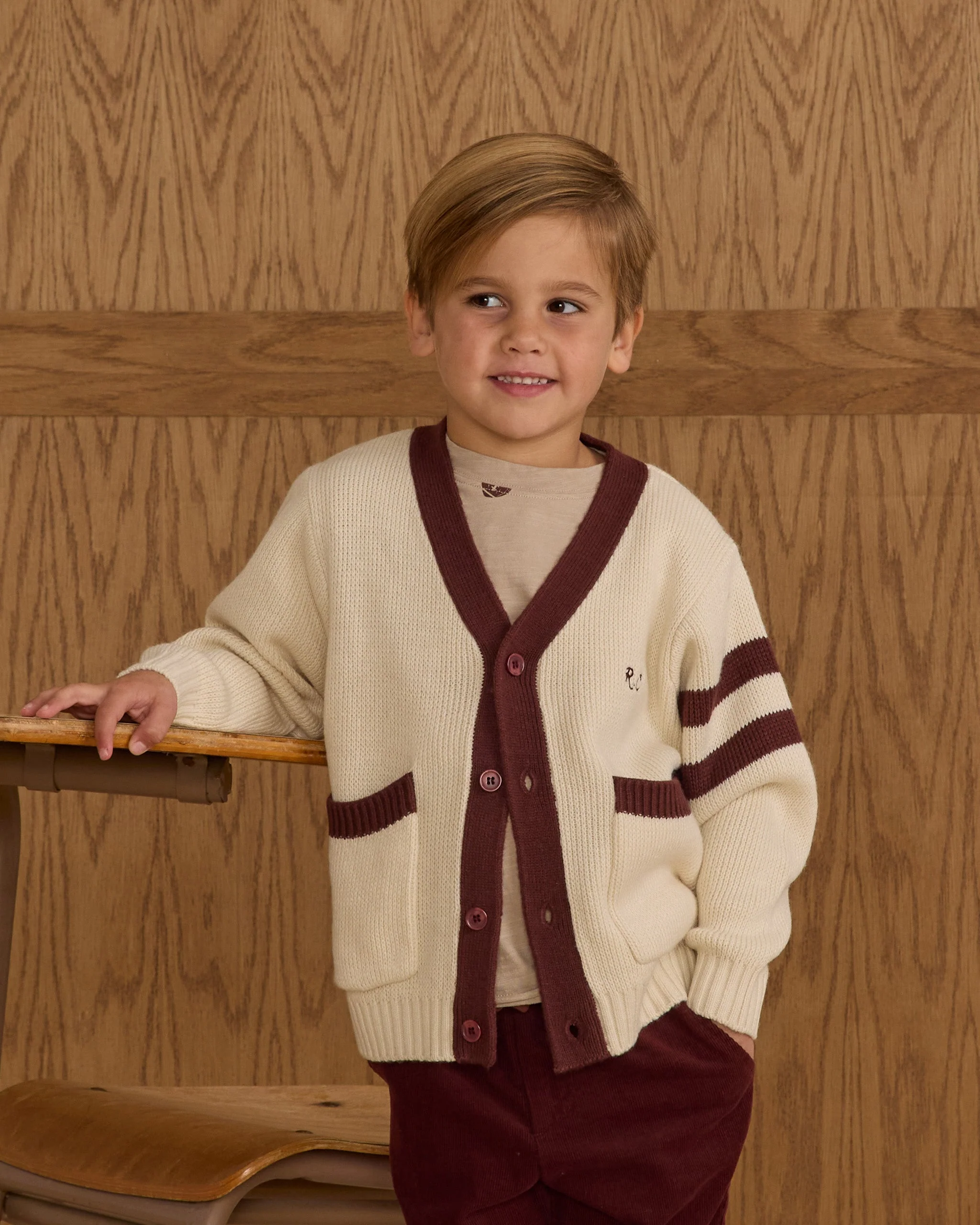 Haywood Cardigan || Natural - Image 4