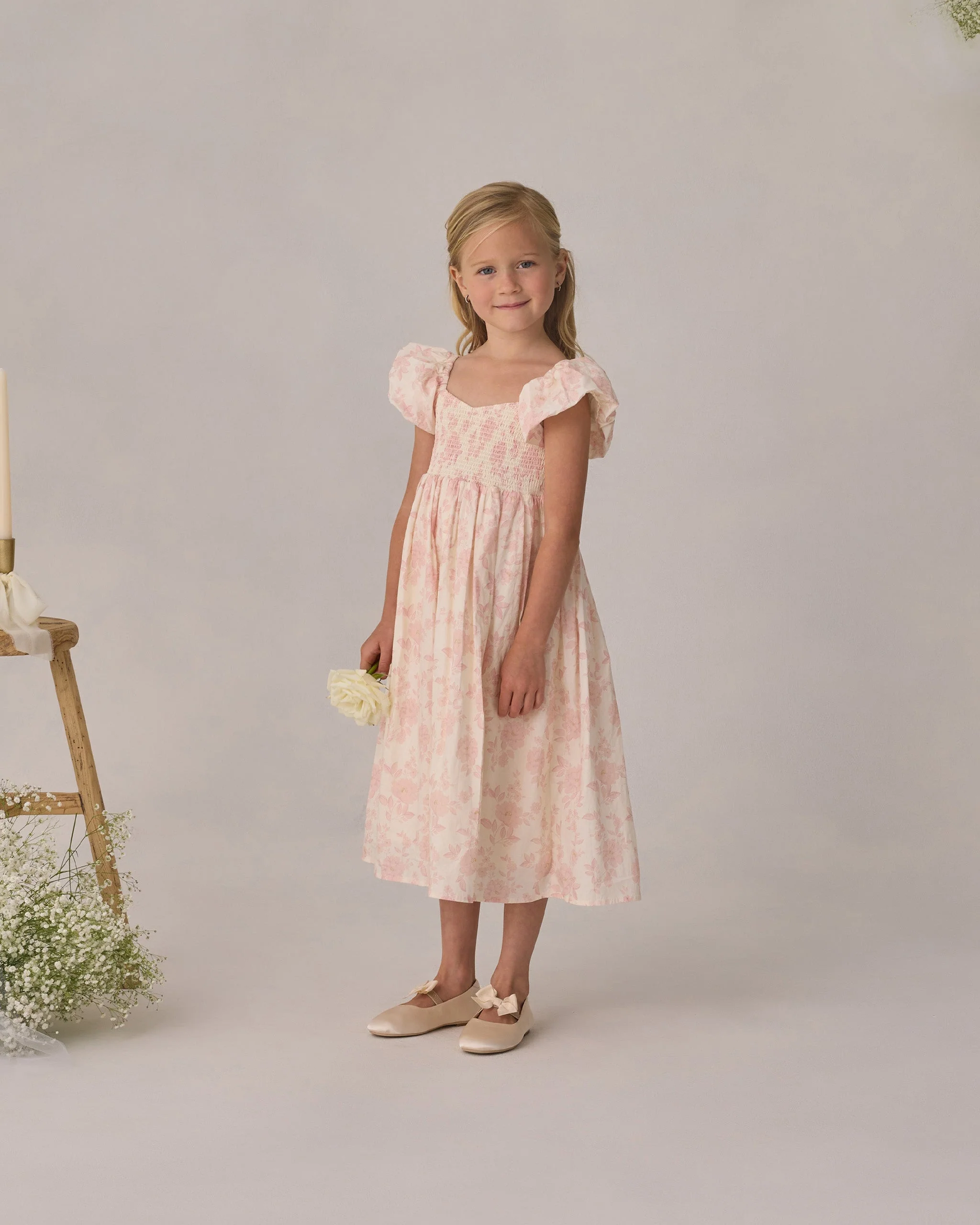 Hazel Dress Blush English Rose - Image 2