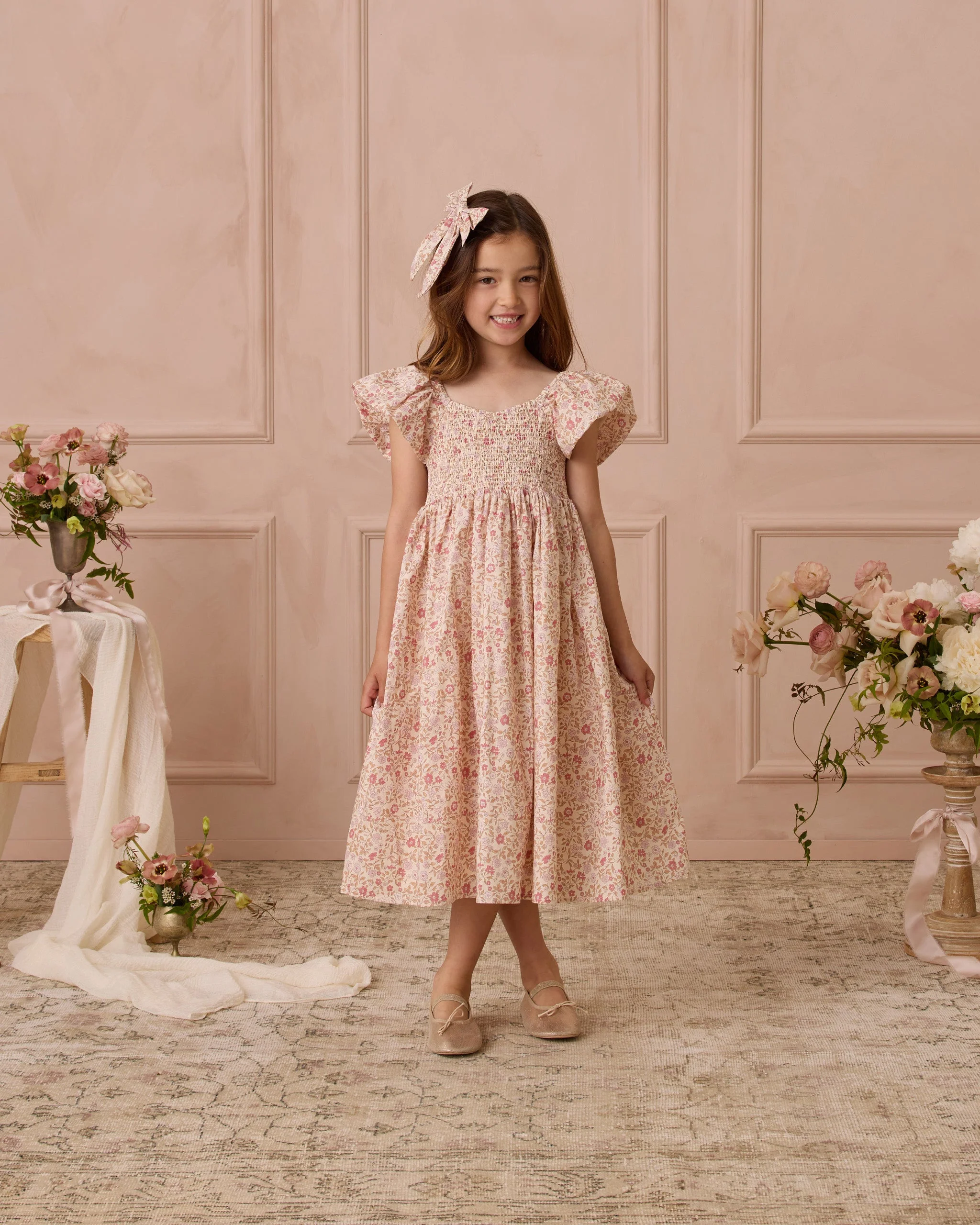 Hazel Dress || Blush Garden - Image 2