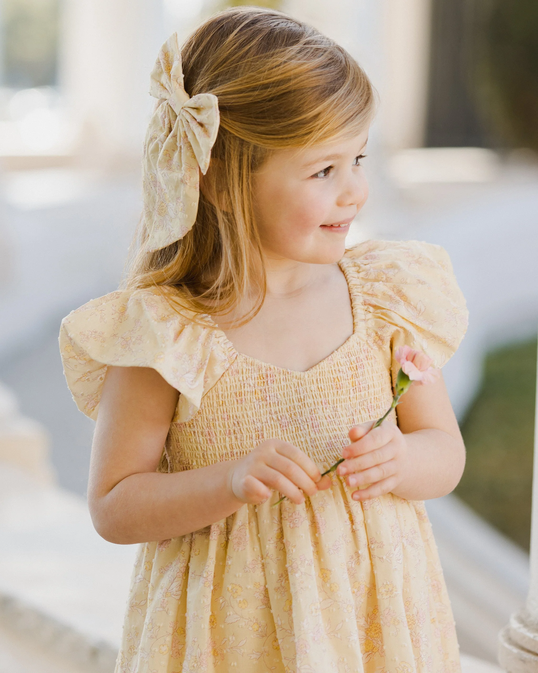 Hazel Dress | Lemon Floral - Image 3