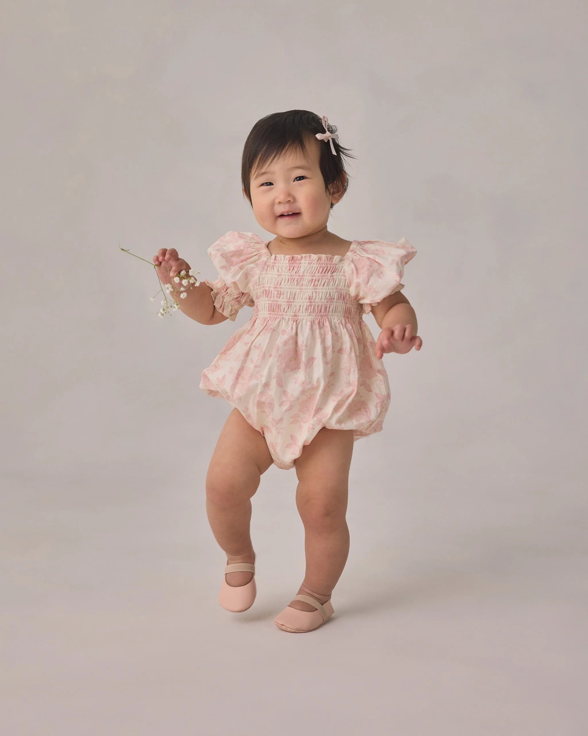 Hazel Romper Blush English Rose - Image 2