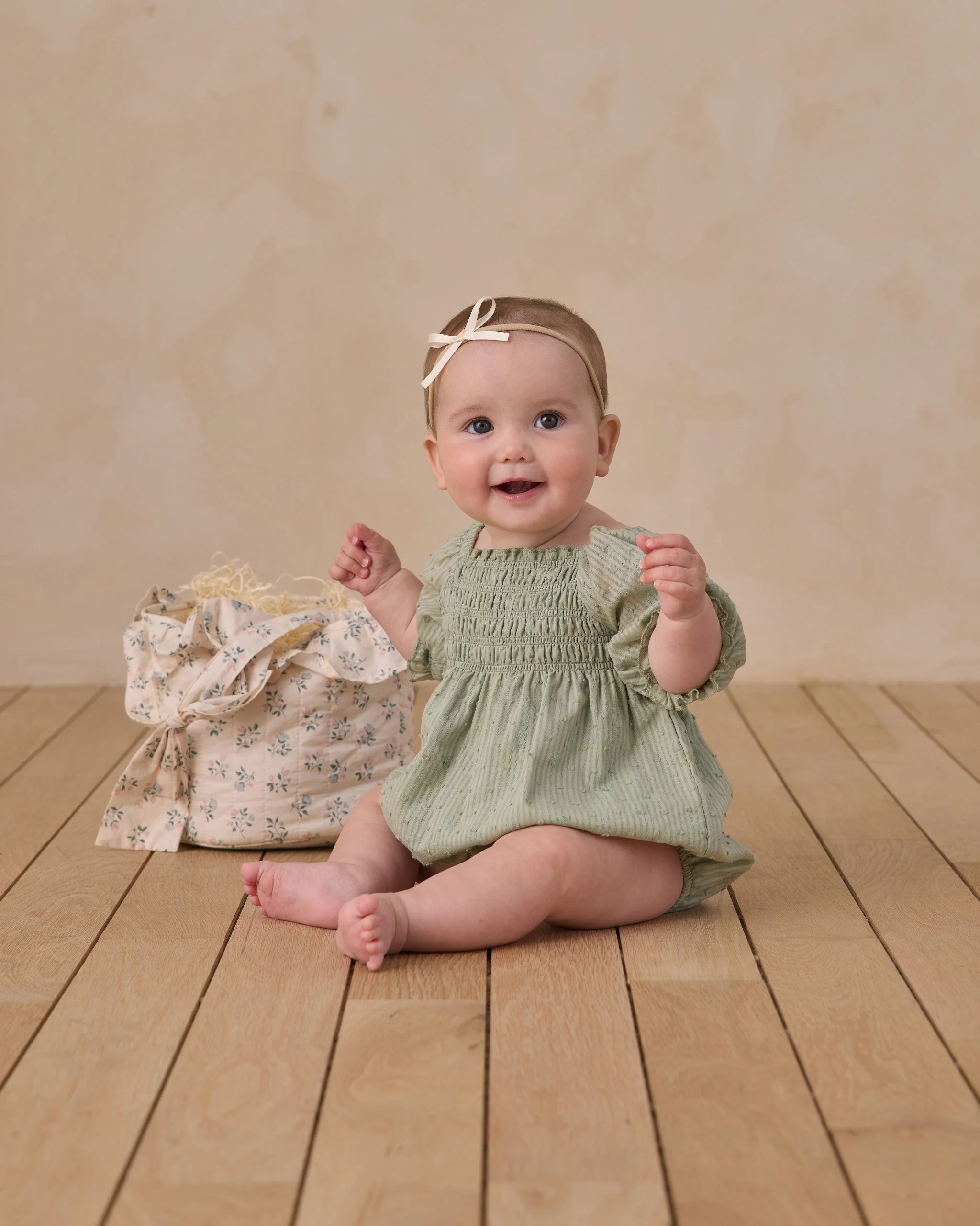 Hazel Romper Eucalyptus - Image 3