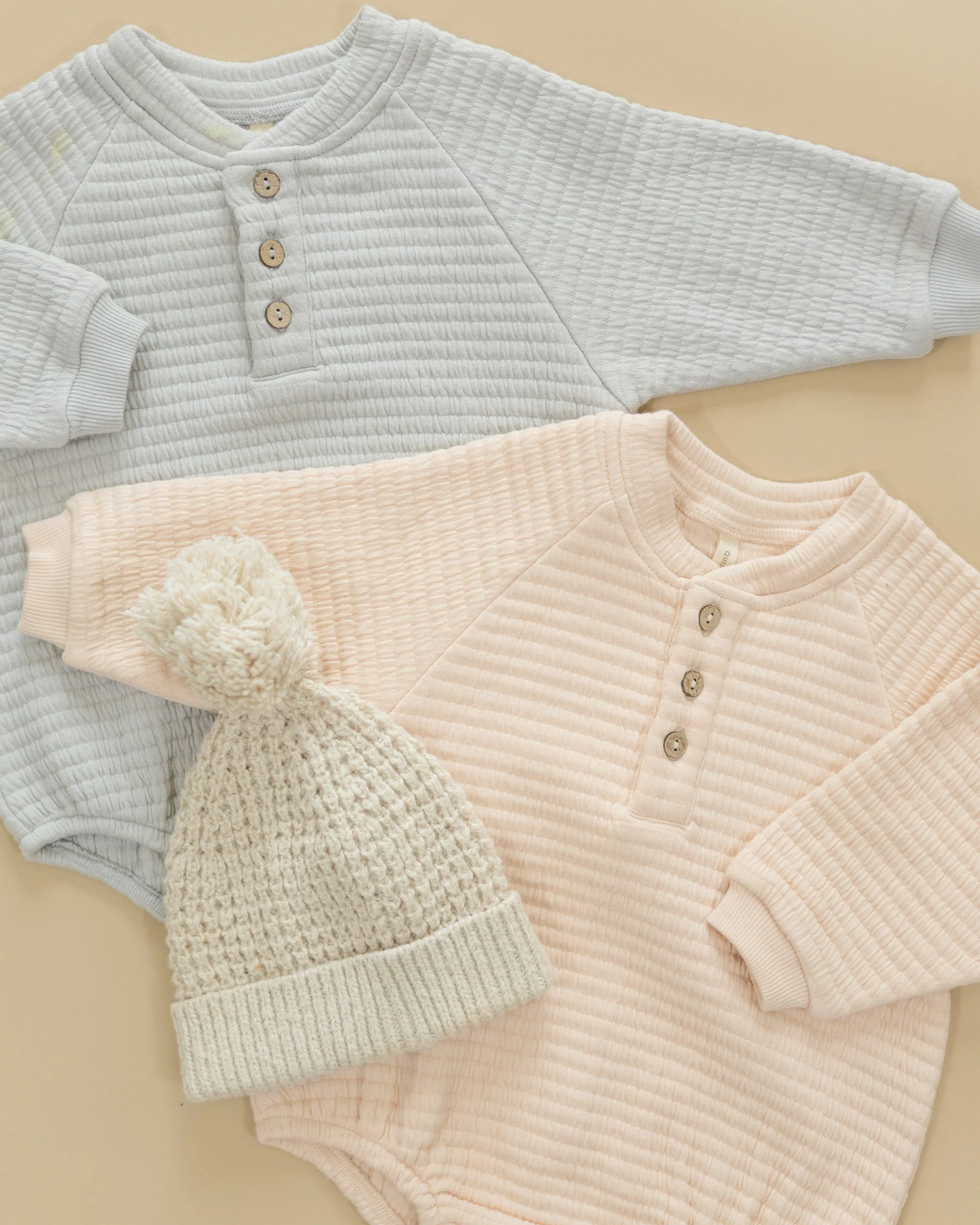 Henley Bubble Romper || Antique - Image 2