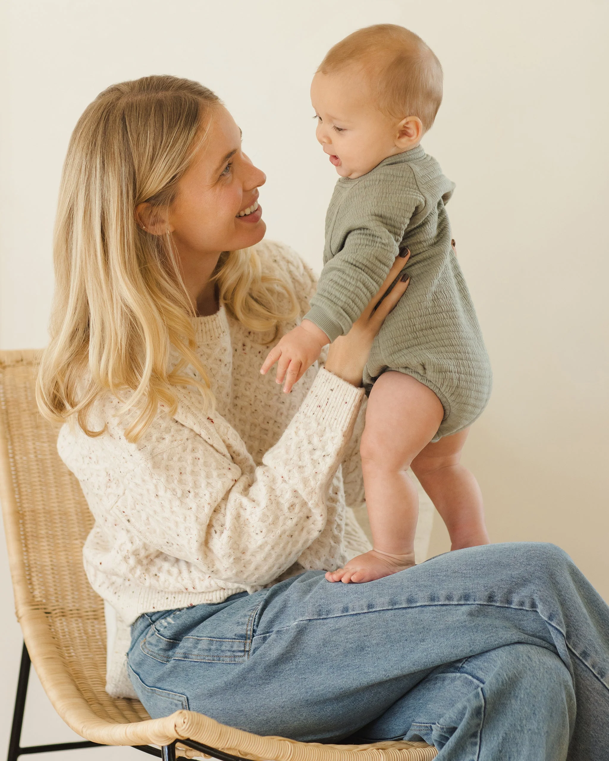 Henley Bubble Romper || Forest - Image 5