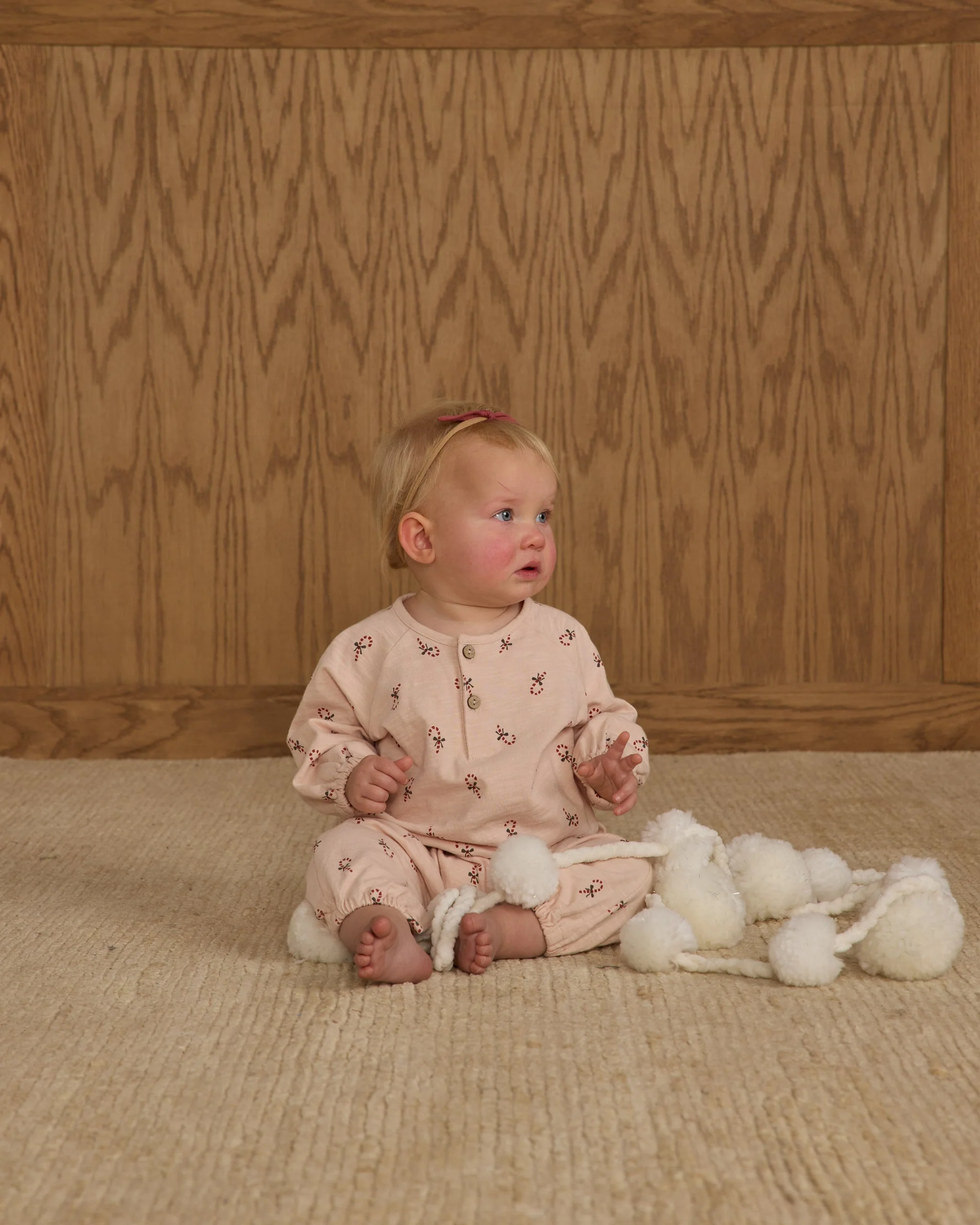 Henley Jumpsuit || Candy Canes - Image 3