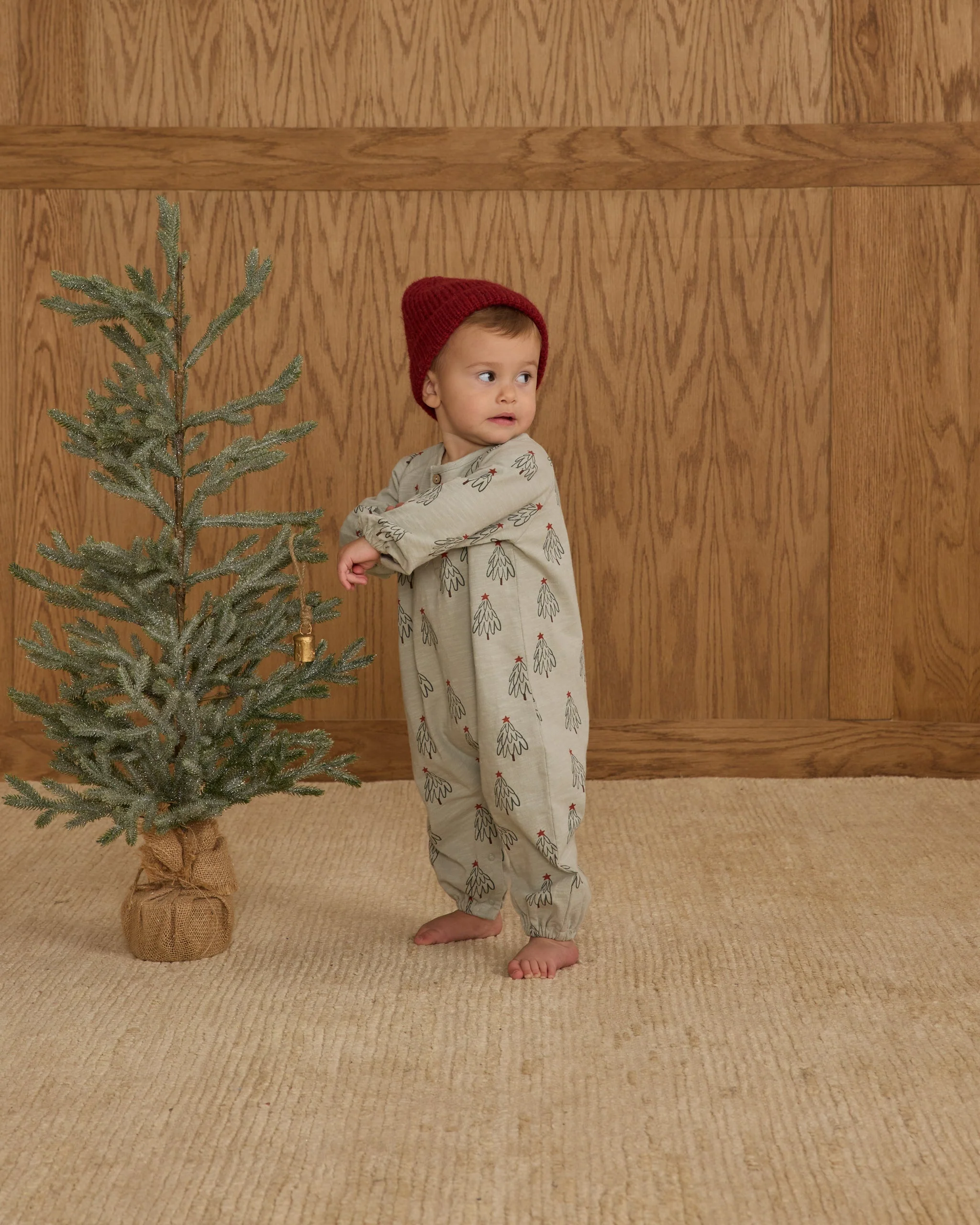 Henley Jumpsuit || Trees - Image 2