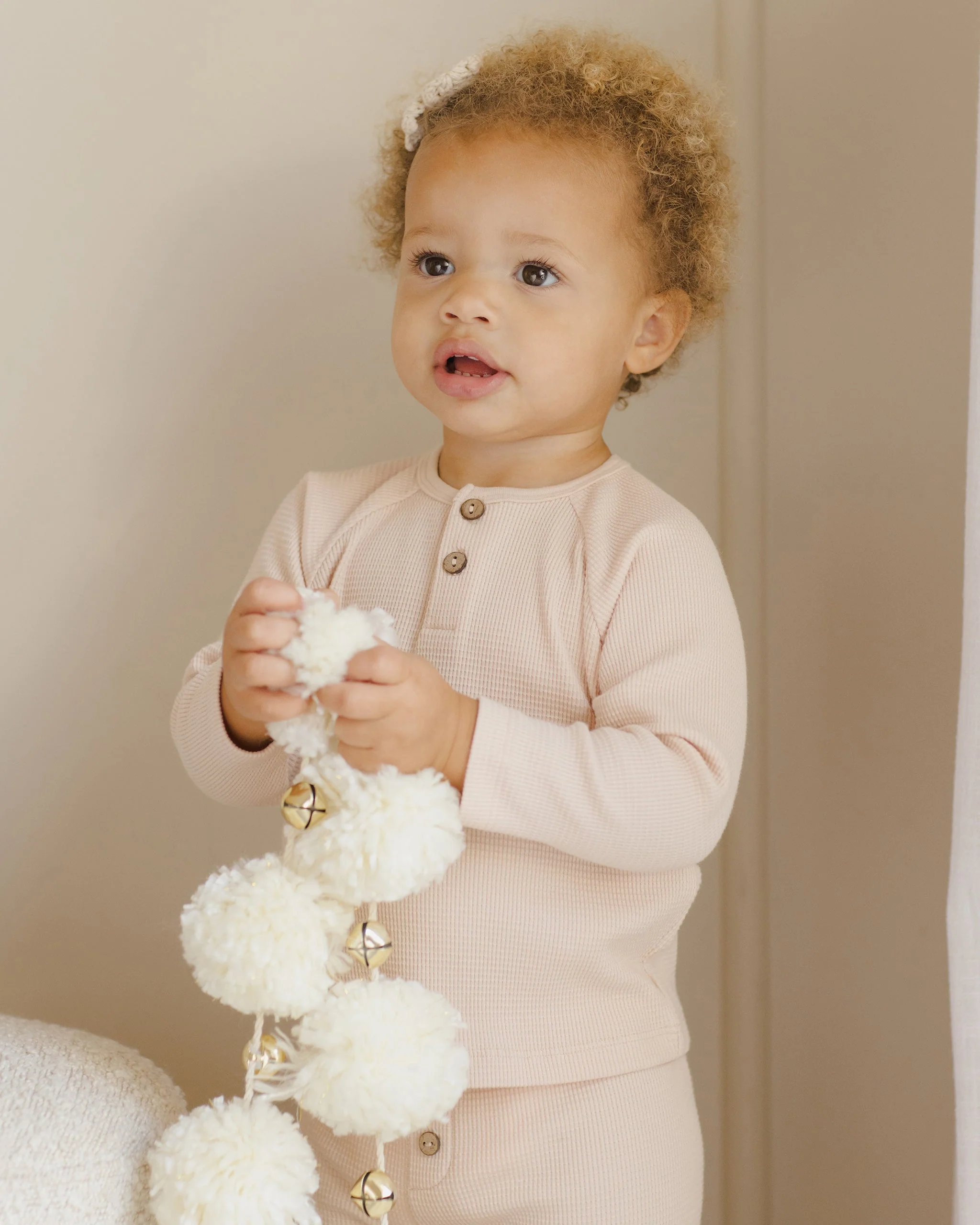 Henley Knit Top || Antique - Image 3