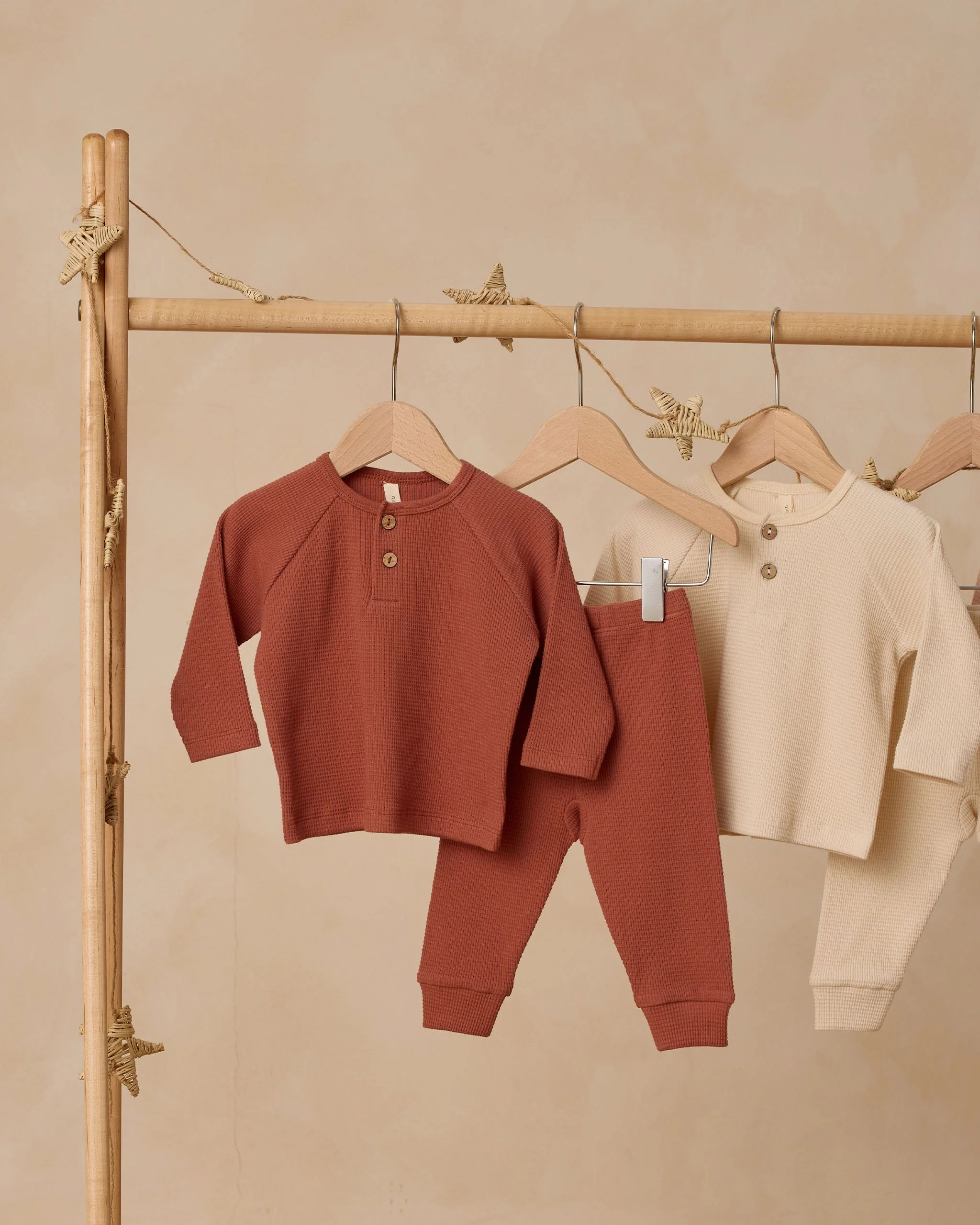 Henley Knit Top || Cranberry - Image 6