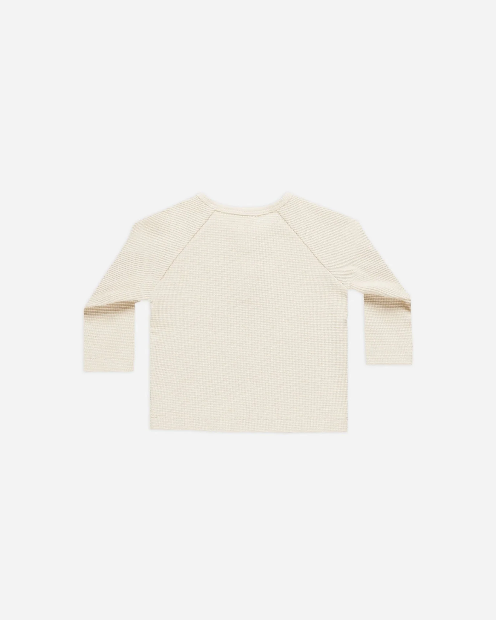 Henley Knit Top || Natural - Image 2