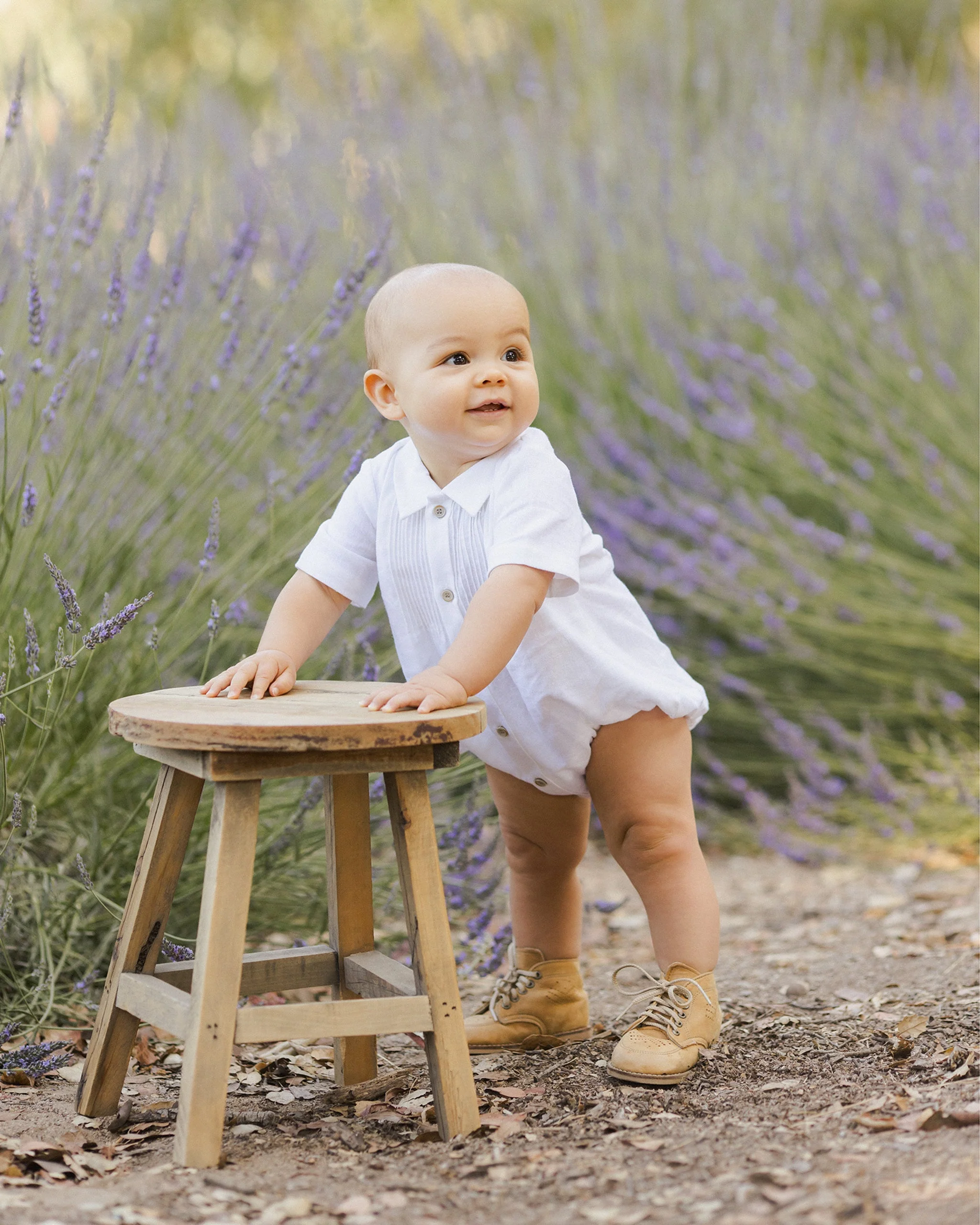 Henry Romper | White - Image 3