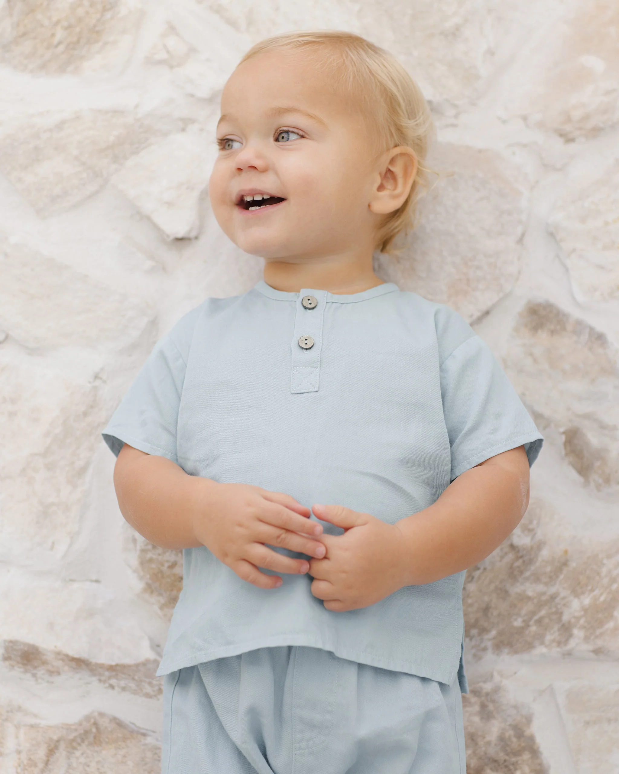 Henry Top || Chambray - Image 2