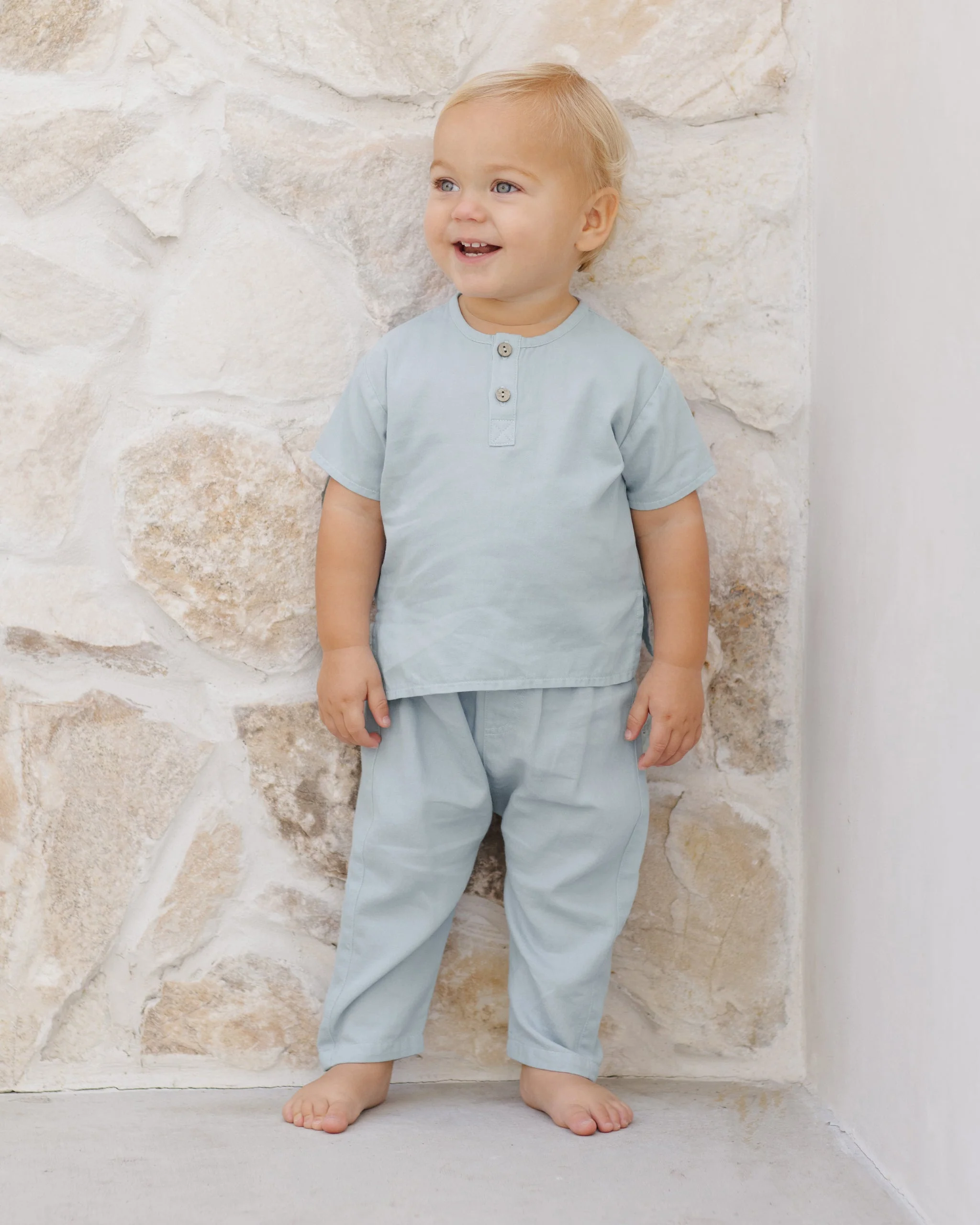 Henry Top || Chambray - Image 3