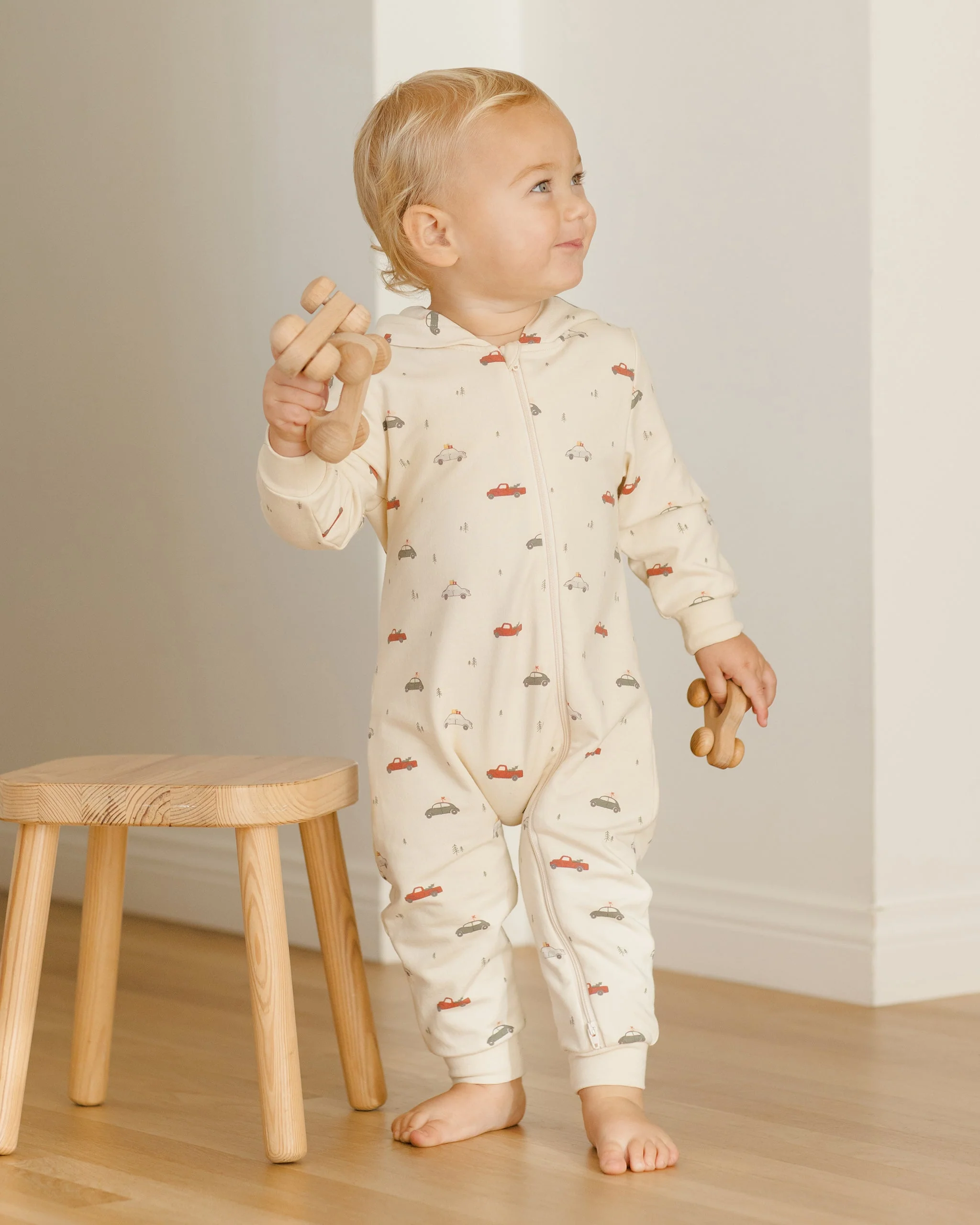 Hooded Jumpsuit || Cars - Image 4
