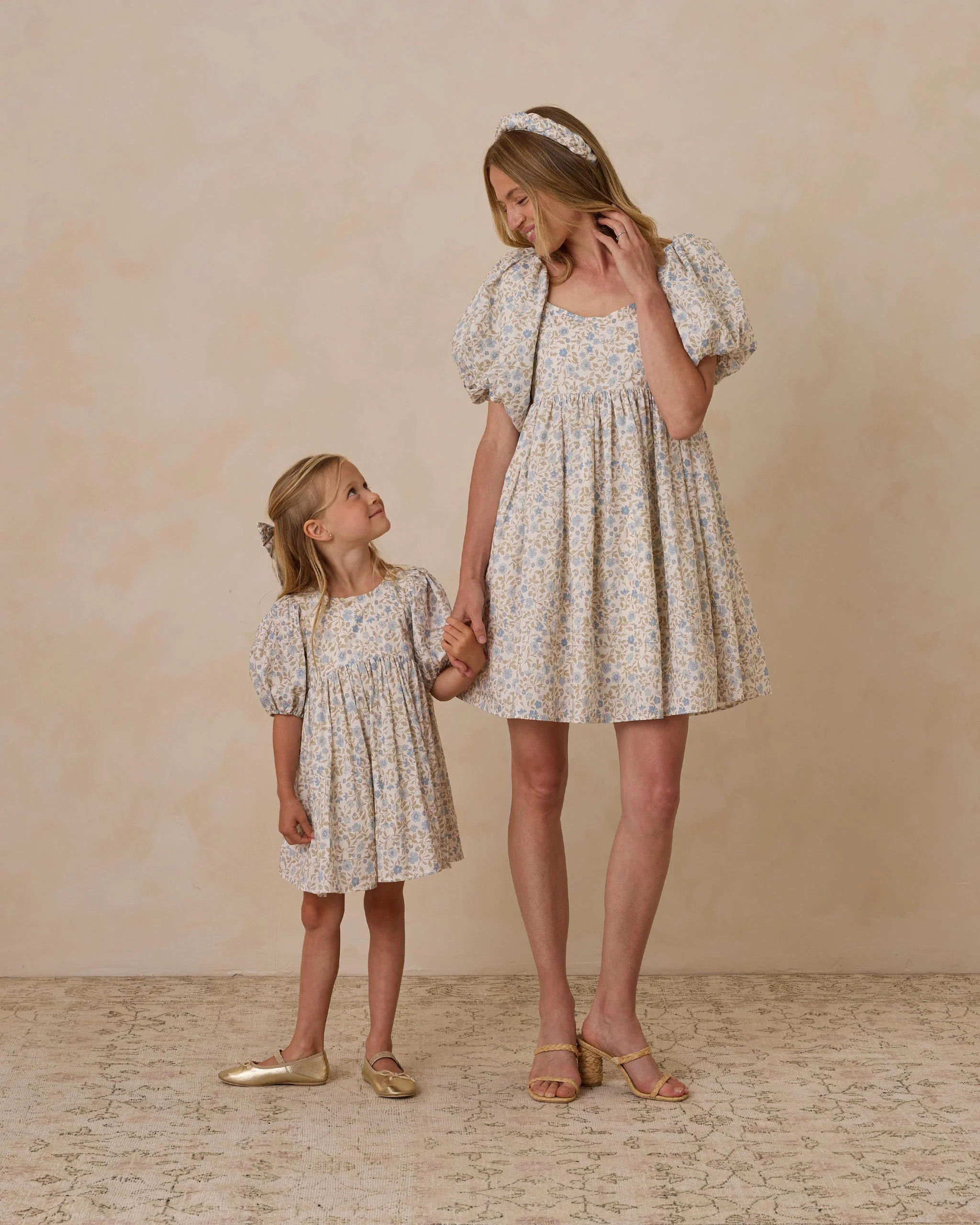 Isabella Dress | Blue Garden - Image 4