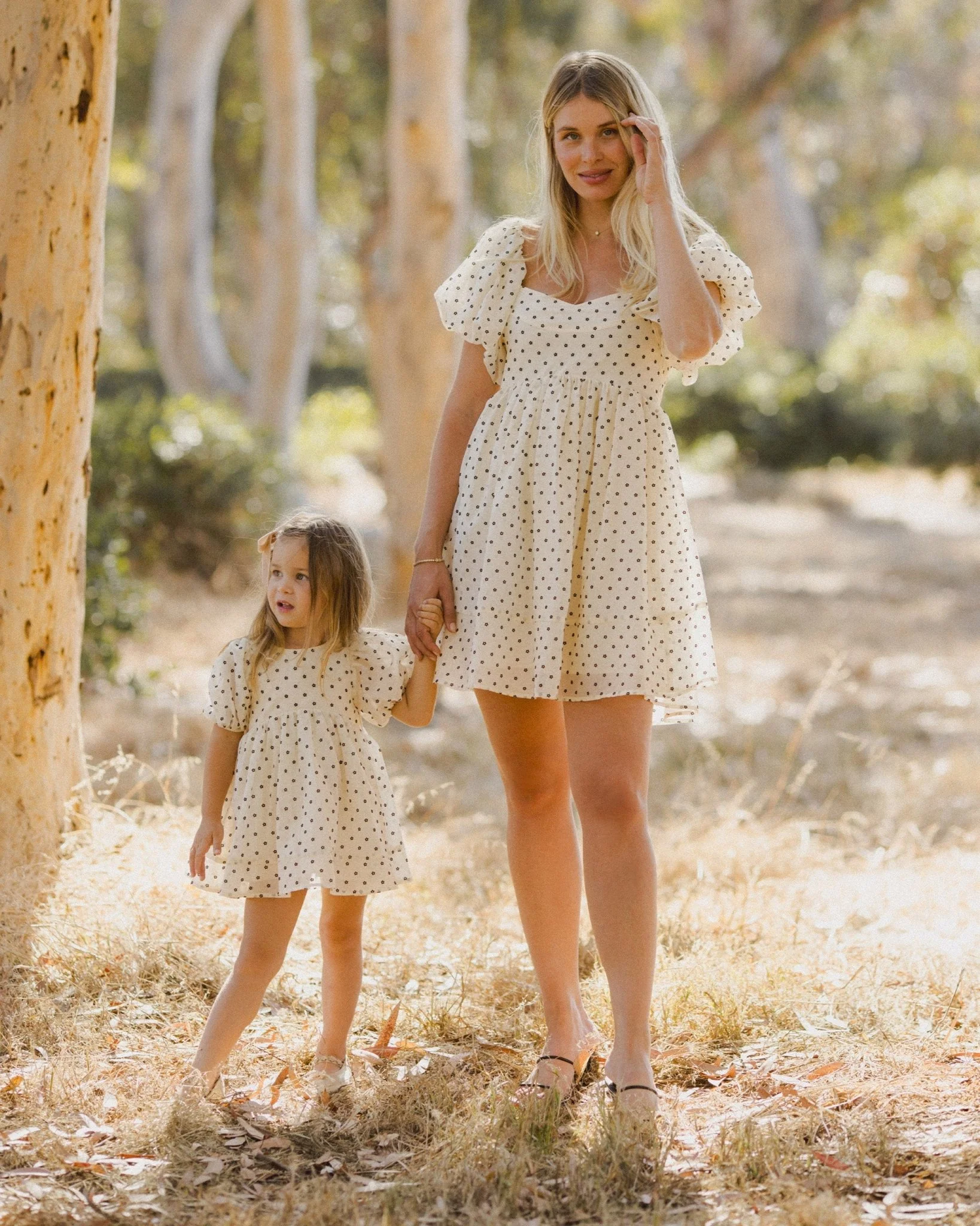 Isabella Dress | Flocked Daisy - Image 6