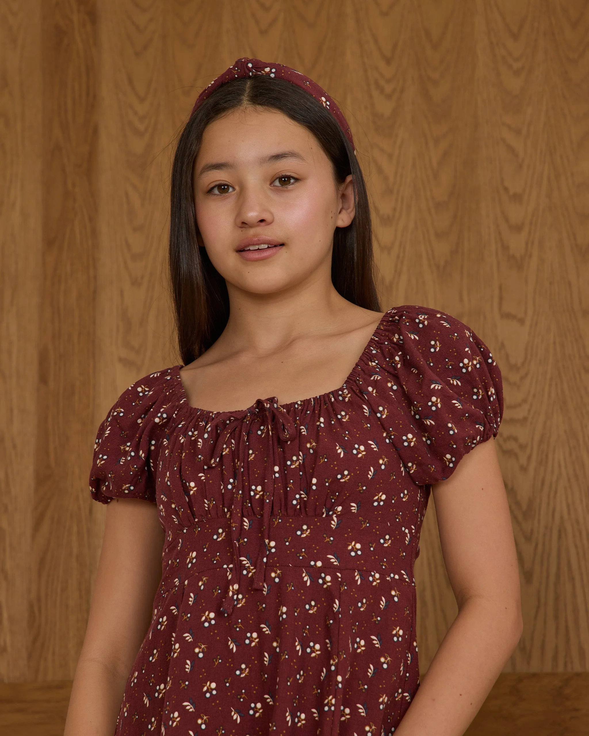 Ivy Dress || Harvest Berry Teen - Image 3