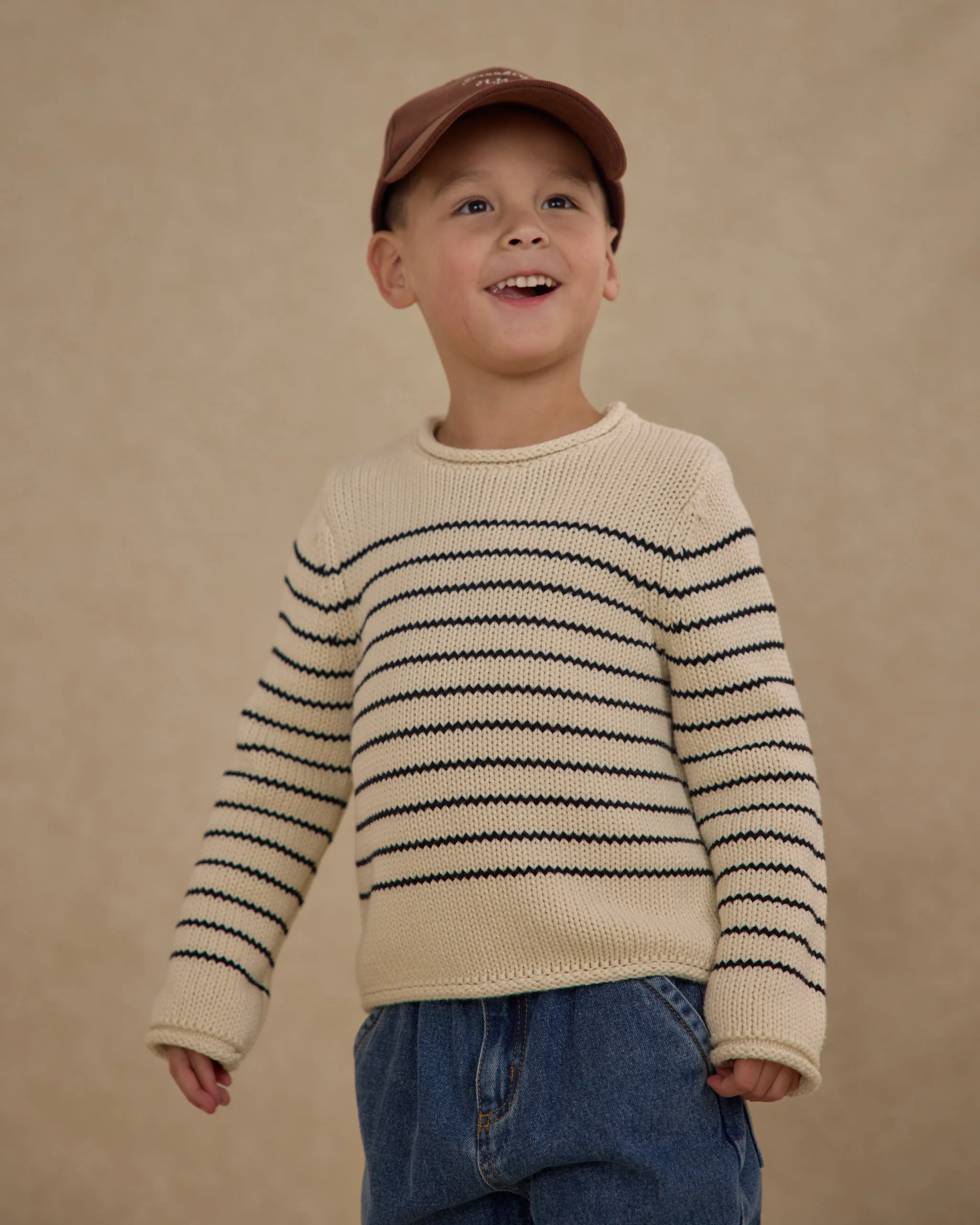 Jacques Sweater || Black Stripe - Image 4