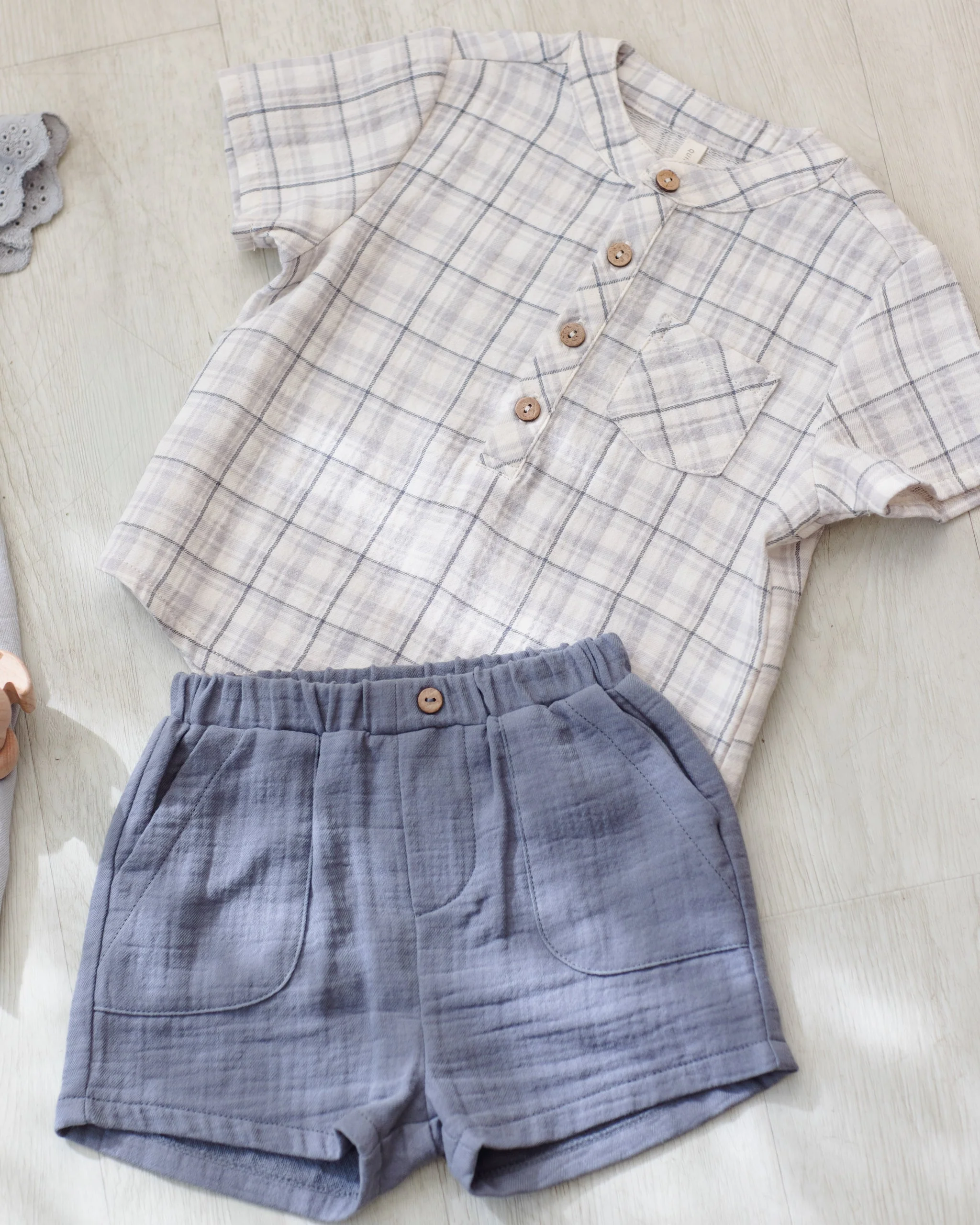 Jaxson Shirt Blue Plaid - Image 8