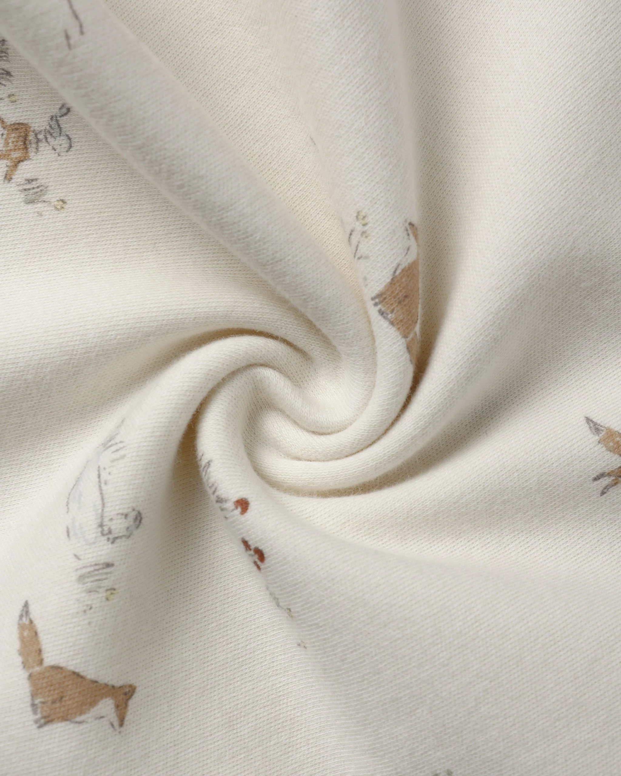 Jersey Bodysuit, 2 Pack || Fox Land, Fern Stripe - Image 5
