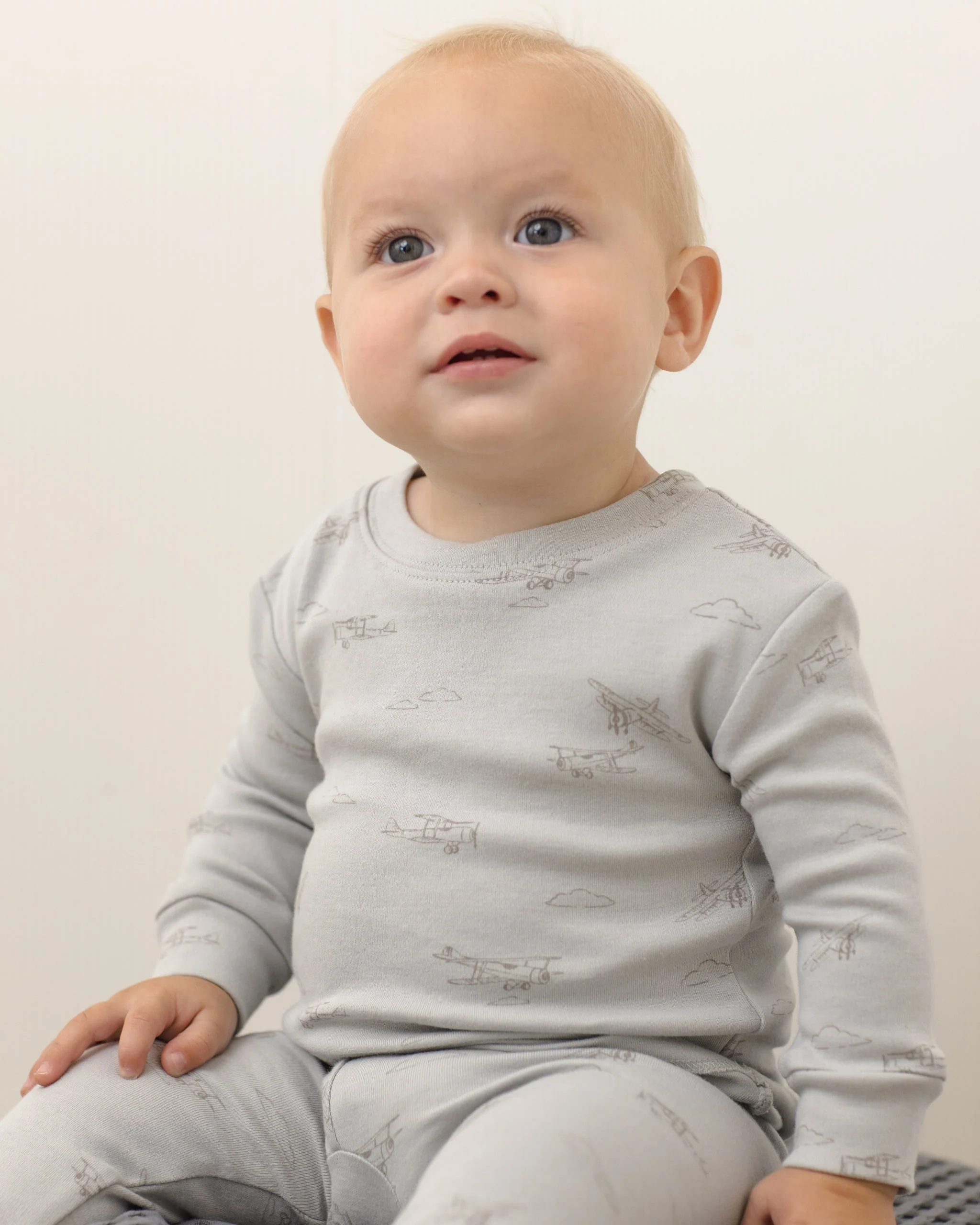 Jersey Pajama Set Airplane - Image 5