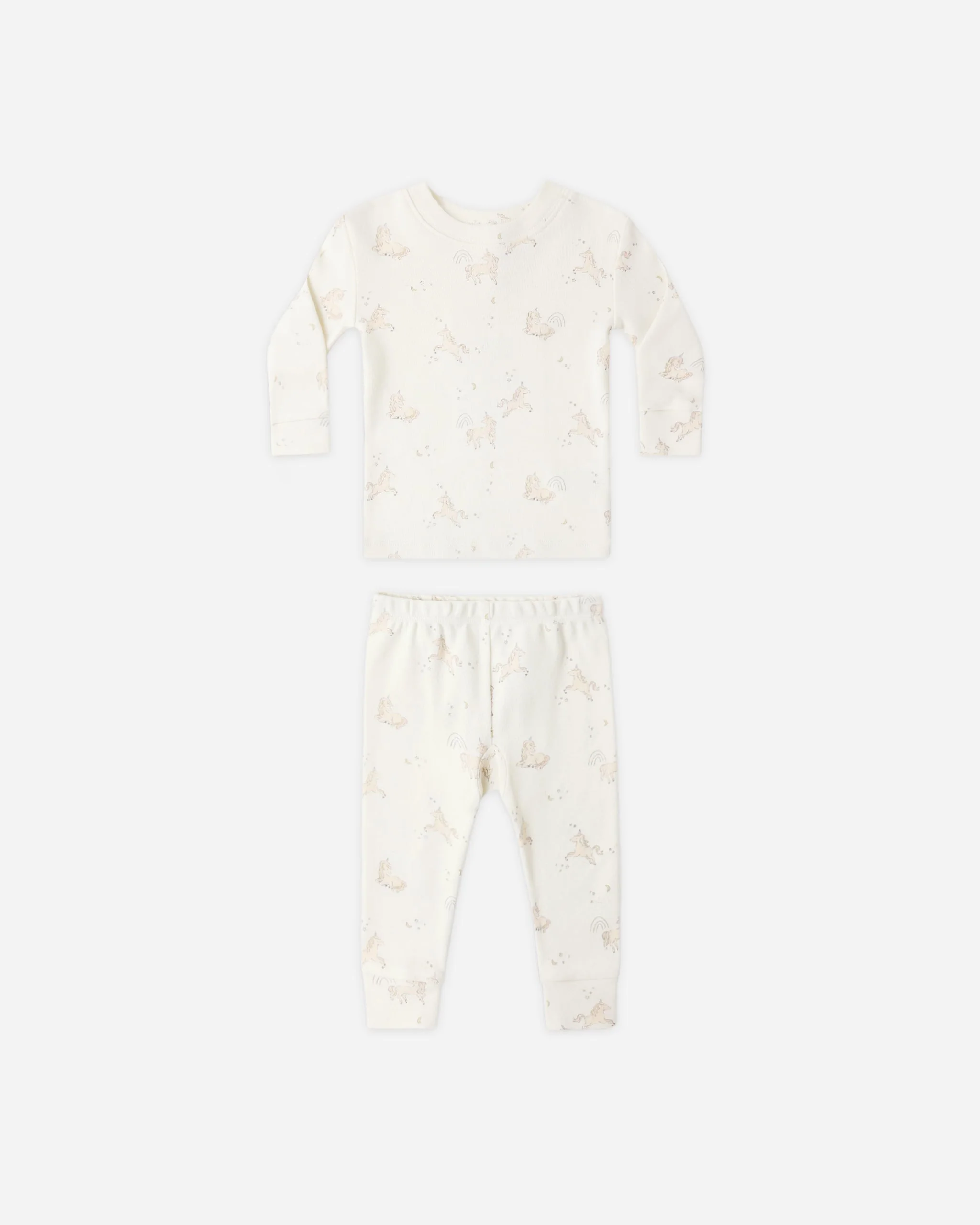 Jersey Pajama Set Unicorns