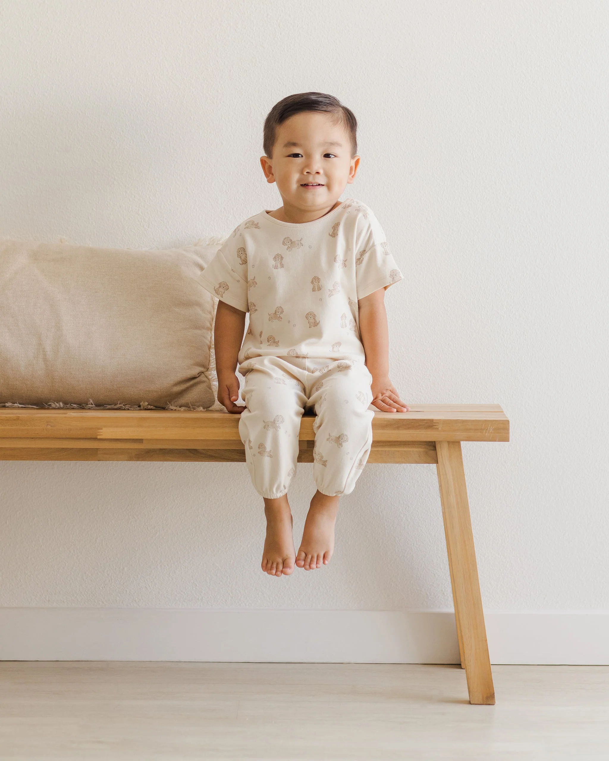 Jersey Tee + Pant Set || Puppies - Image 2