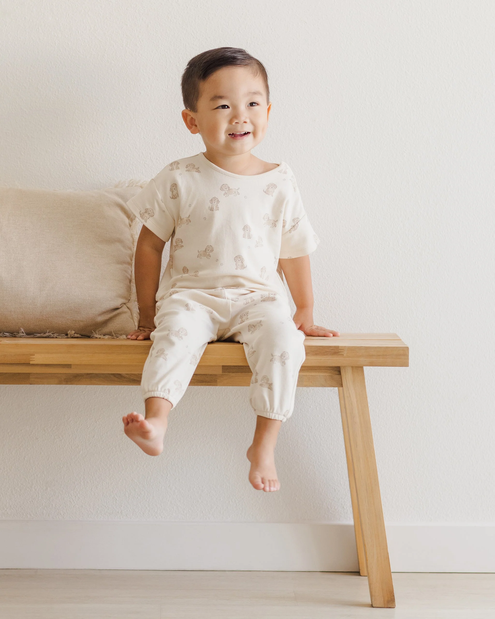 Jersey Tee + Pant Set || Puppies - Image 3