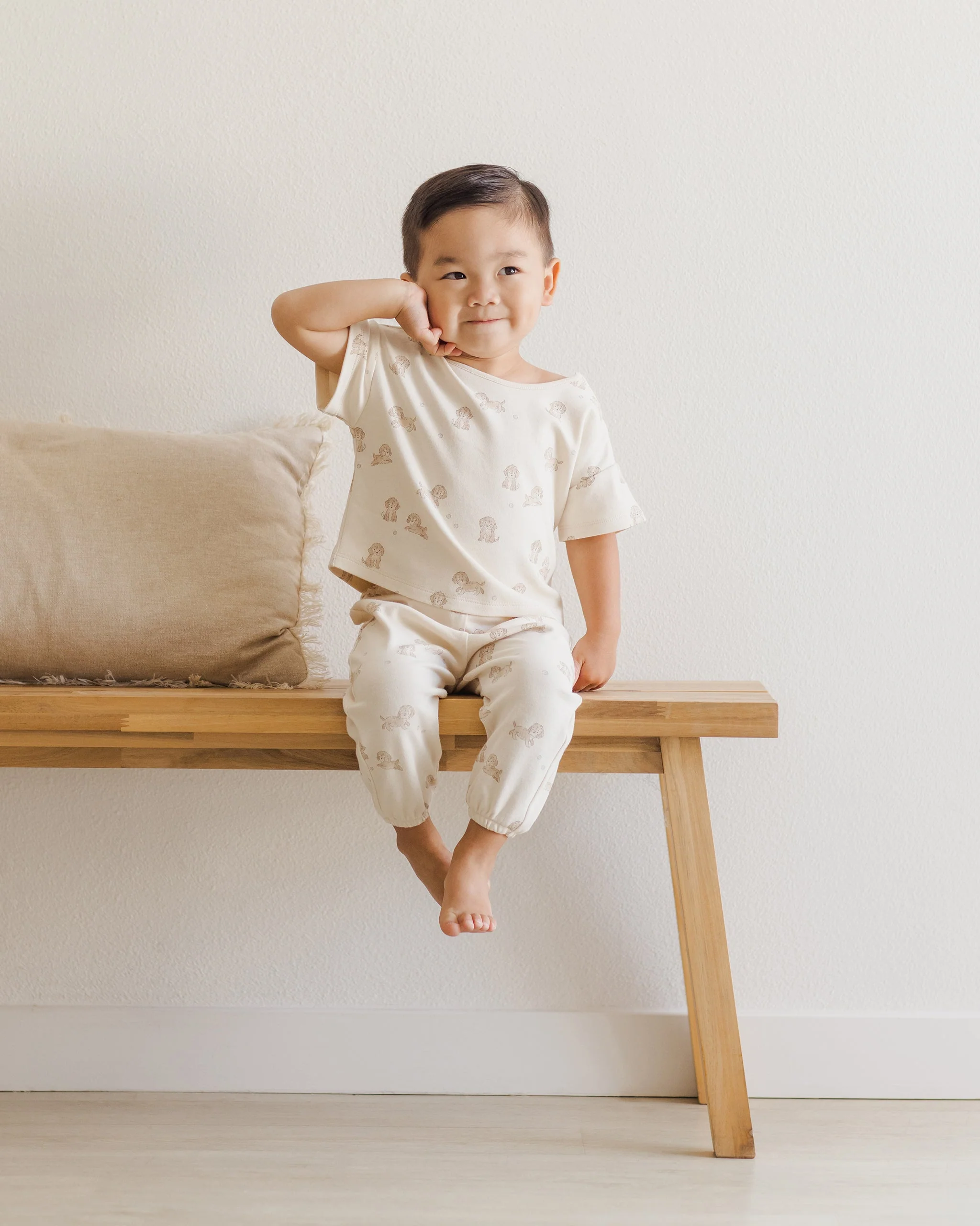 Jersey Tee + Pant Set || Puppies - Image 4
