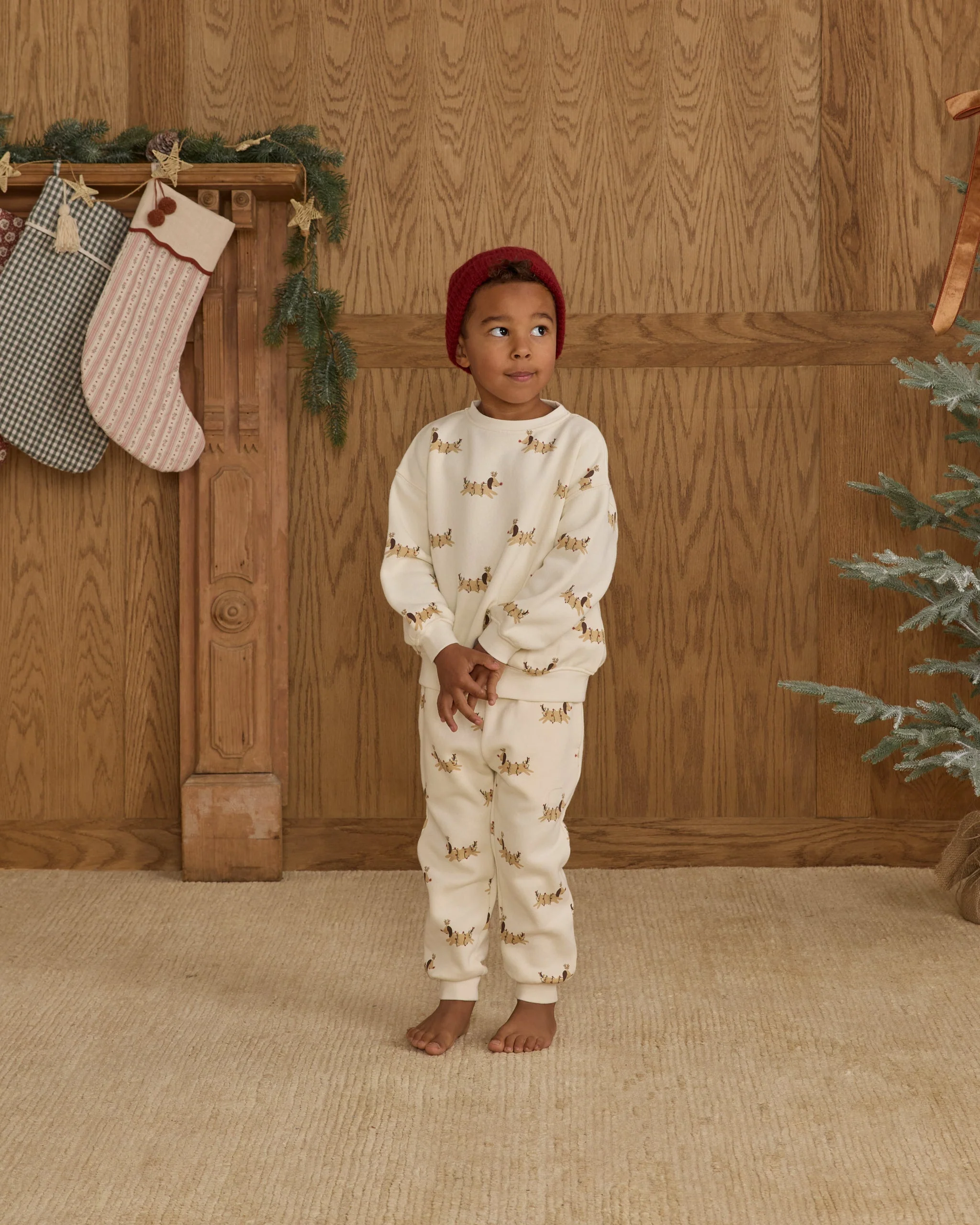 Jogger Sweatpant || Christmas Dogs - Image 2