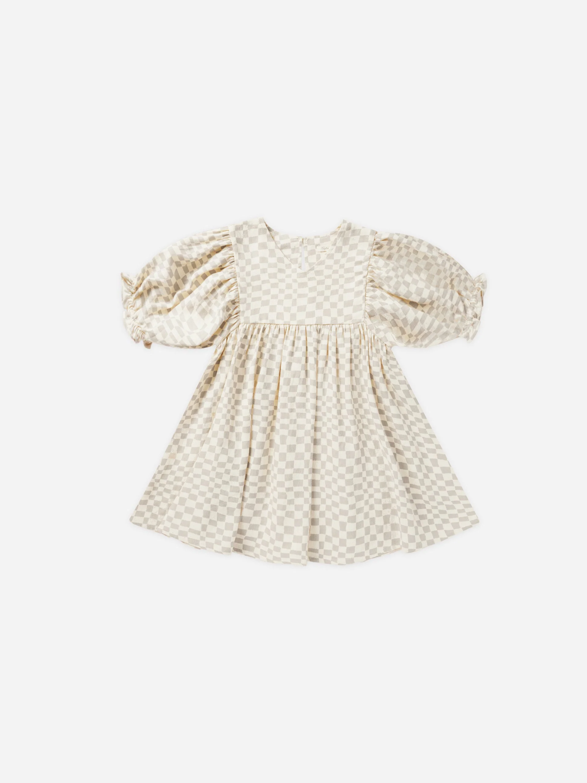 Jolene Dress || Dove Check