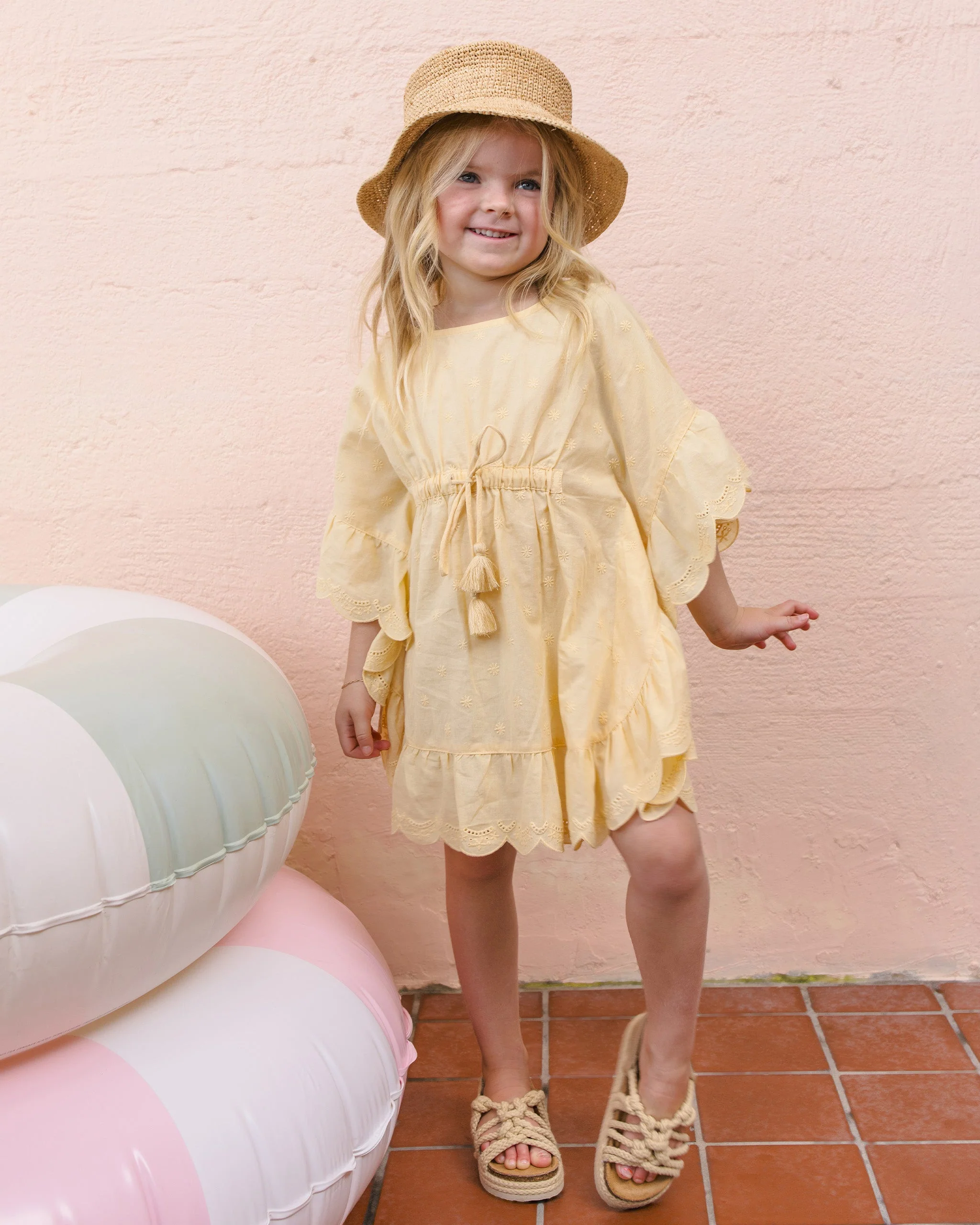 Kaftan Cover Up Lemon - Image 2