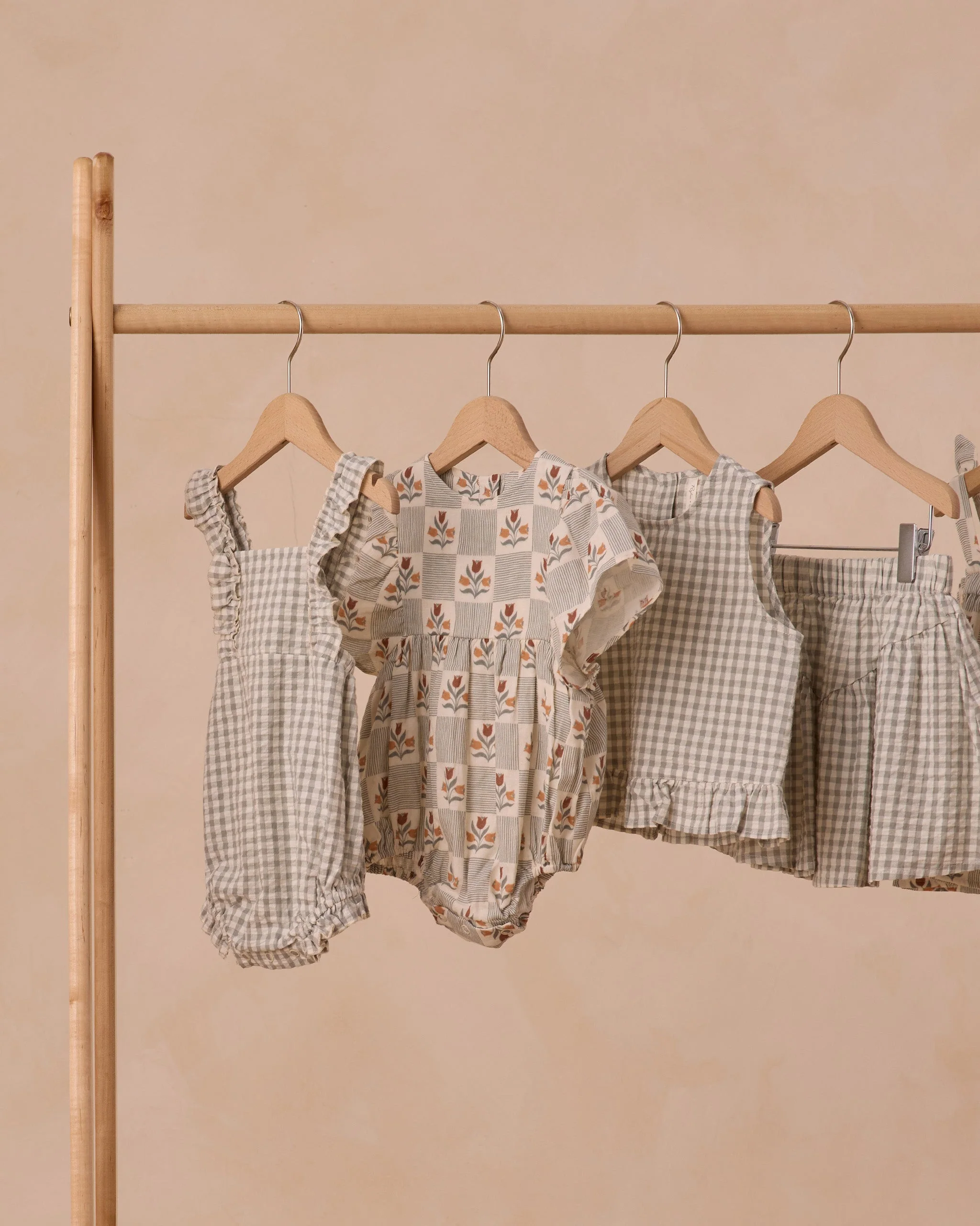 Kalea Romper || Garden Grid - Image 5