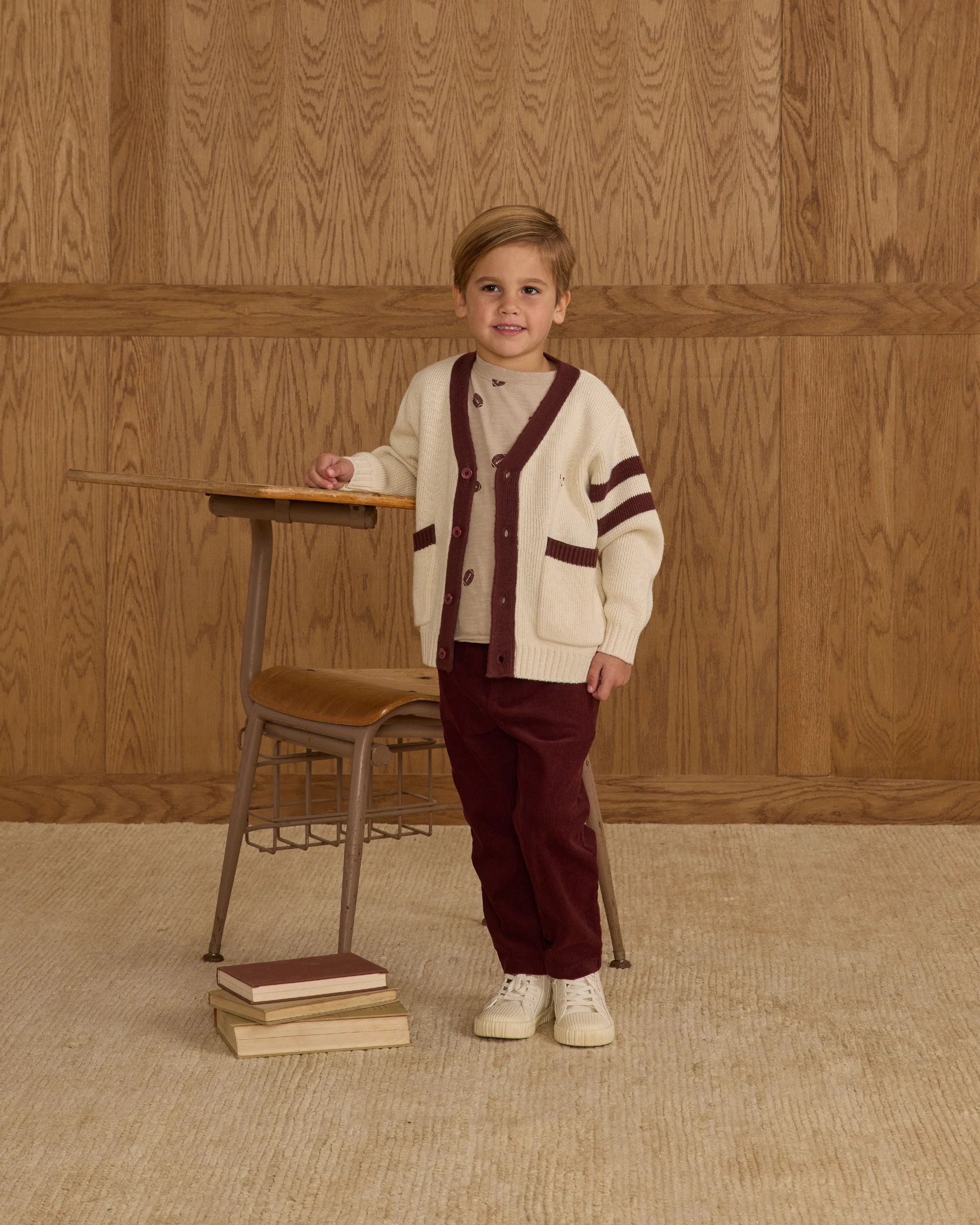 Kalen Pant || Burgundy - Image 4
