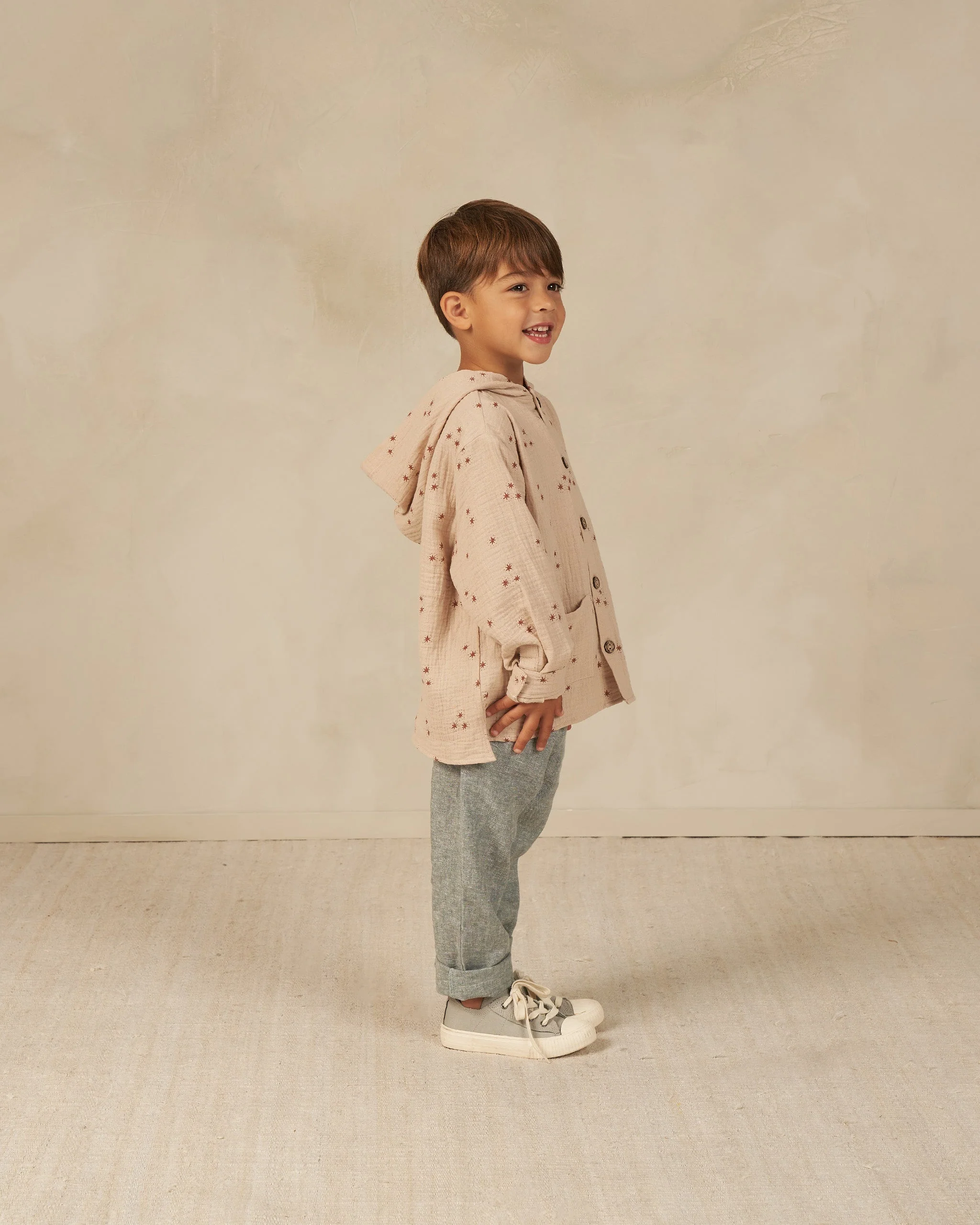 Kalen Pant || Heathered Indigo - Image 2