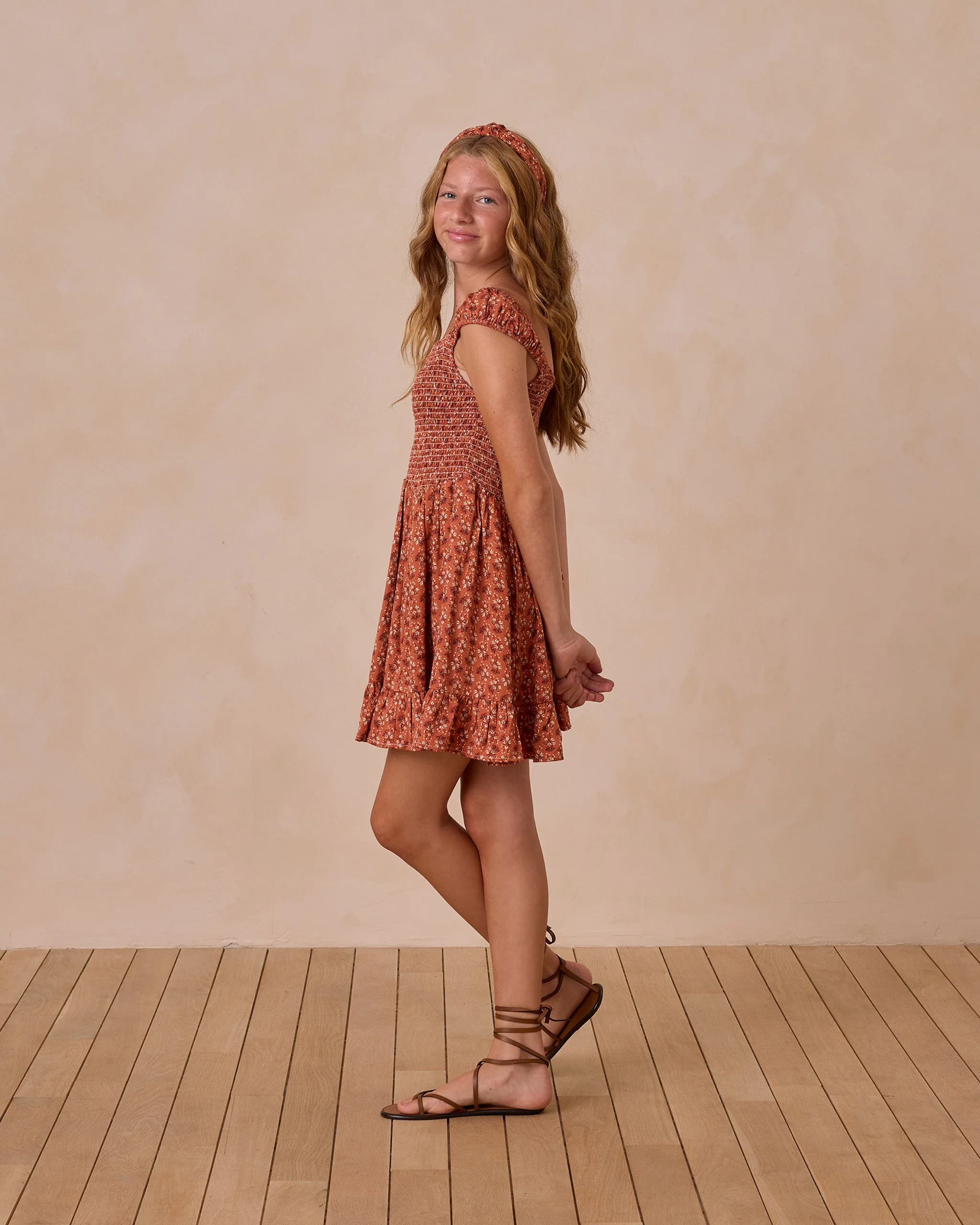 Kalina Dress | Red Floral - Image 3