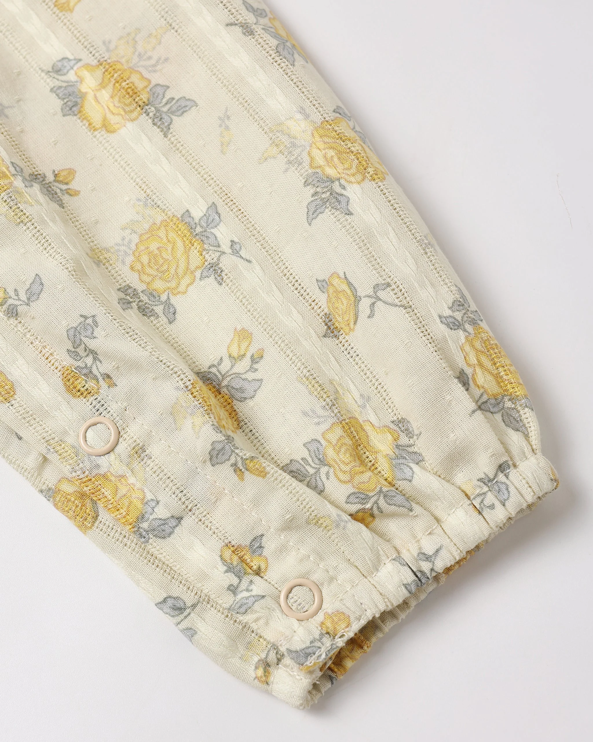 Kinsley Jumpsuit Lemon Ditsy Flower - Image 4