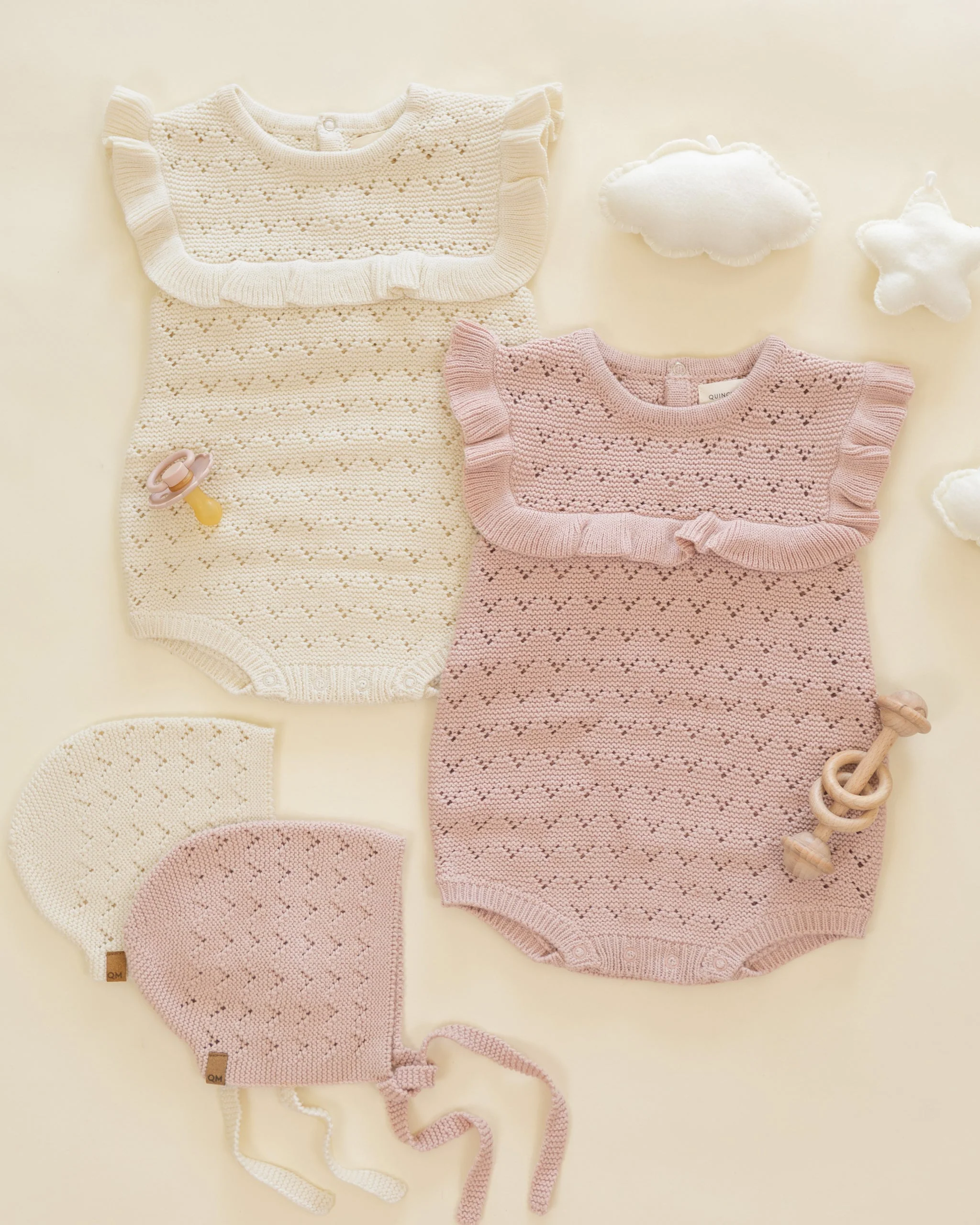 Knit Bonnet Blush - Image 2