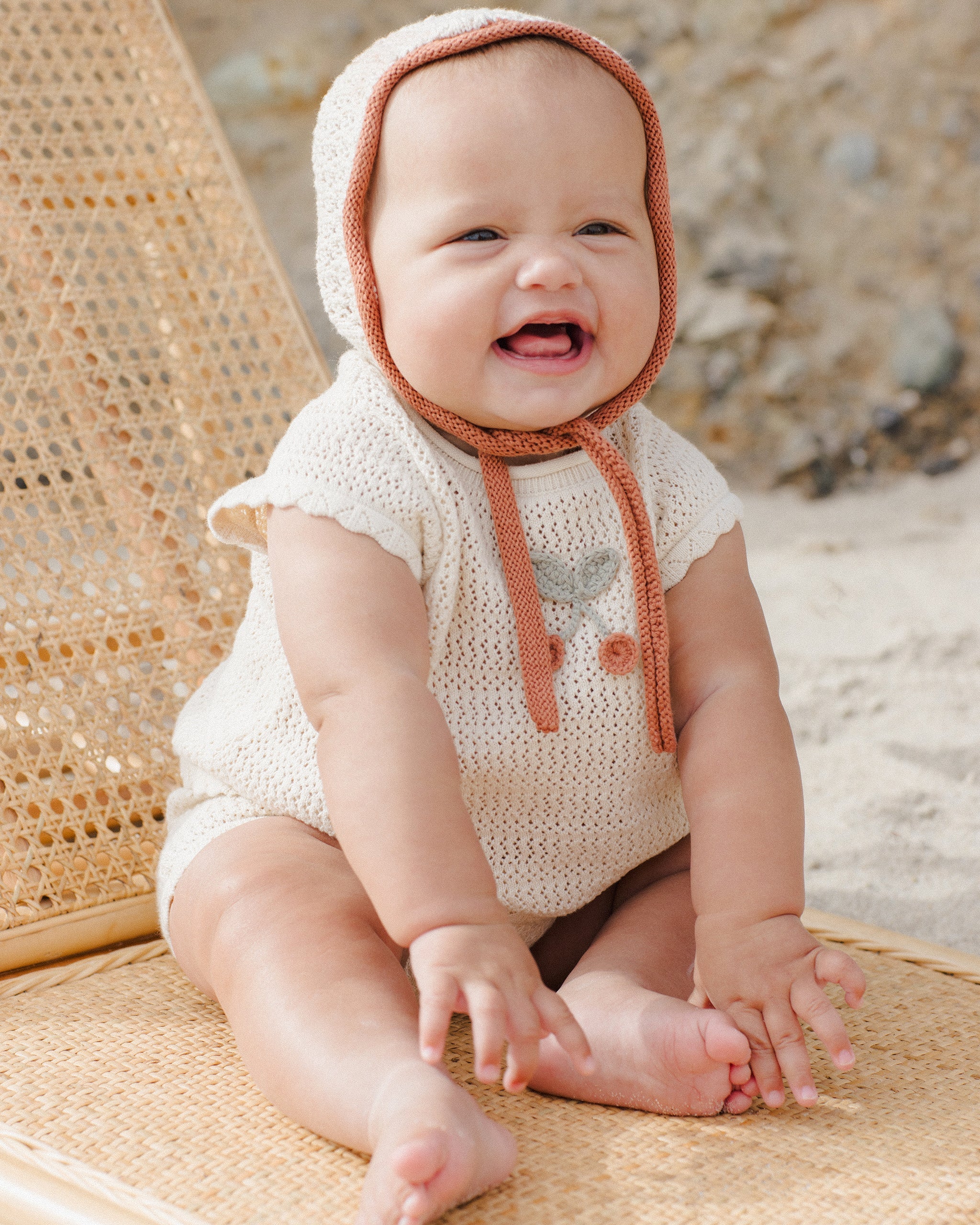 RC Knit Bonnet - || -  Natural - Image 2