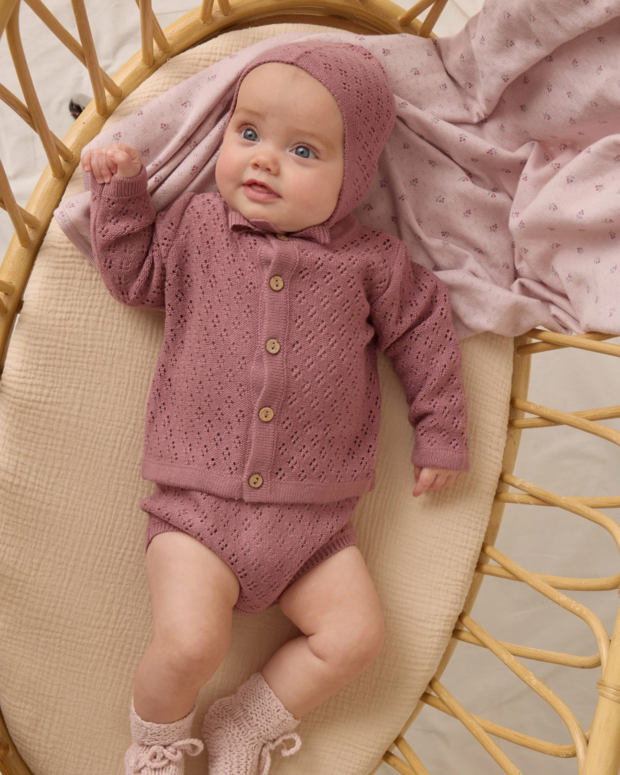 Knit Booties || Lilac - Image 4
