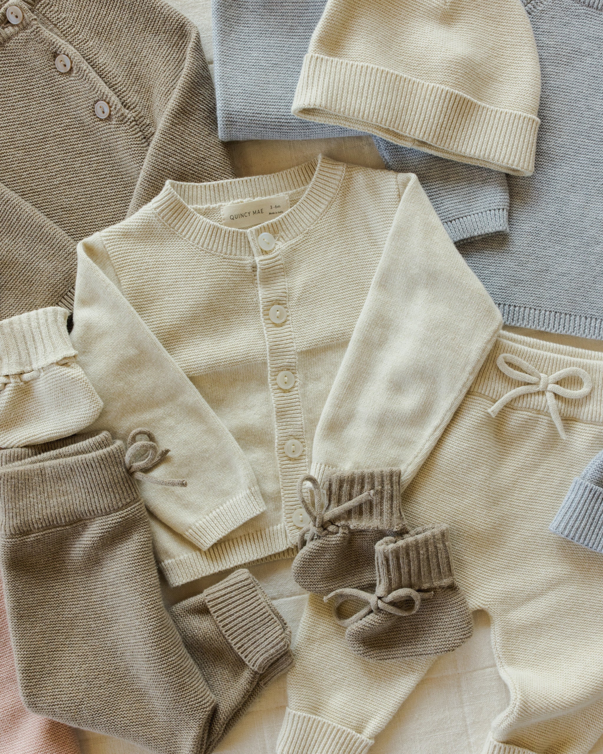 Knit Cardigan || Heathered Natural - Image 6