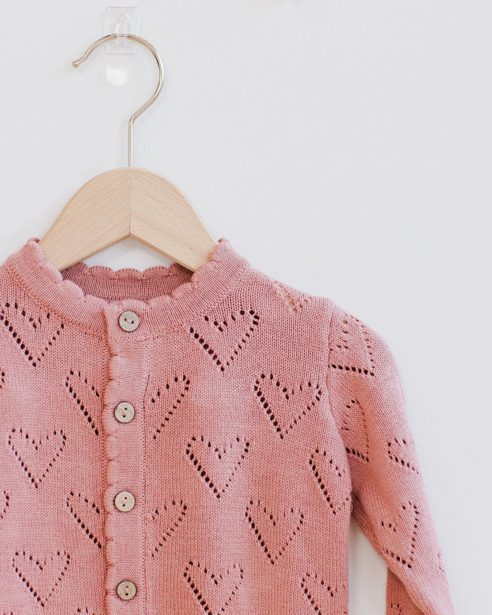 Knit Cardigan || Lipstick - Image 5