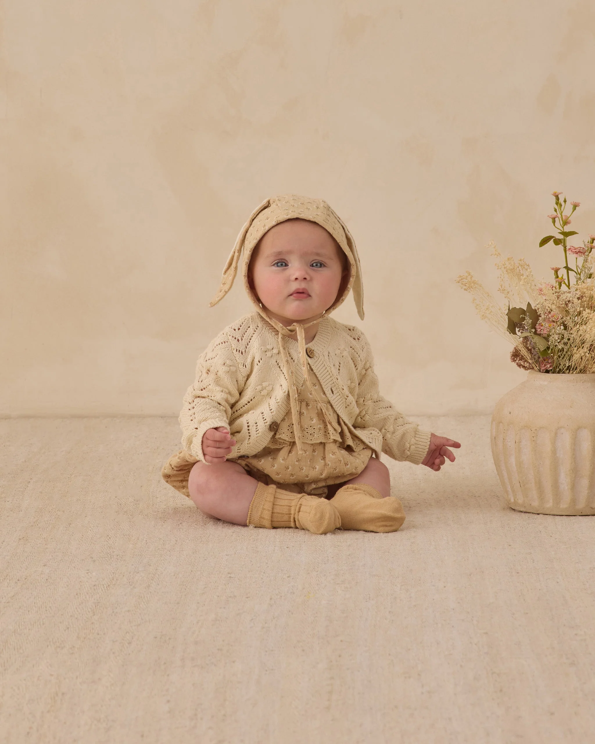 Knit Cardigan Natural - Image 2
