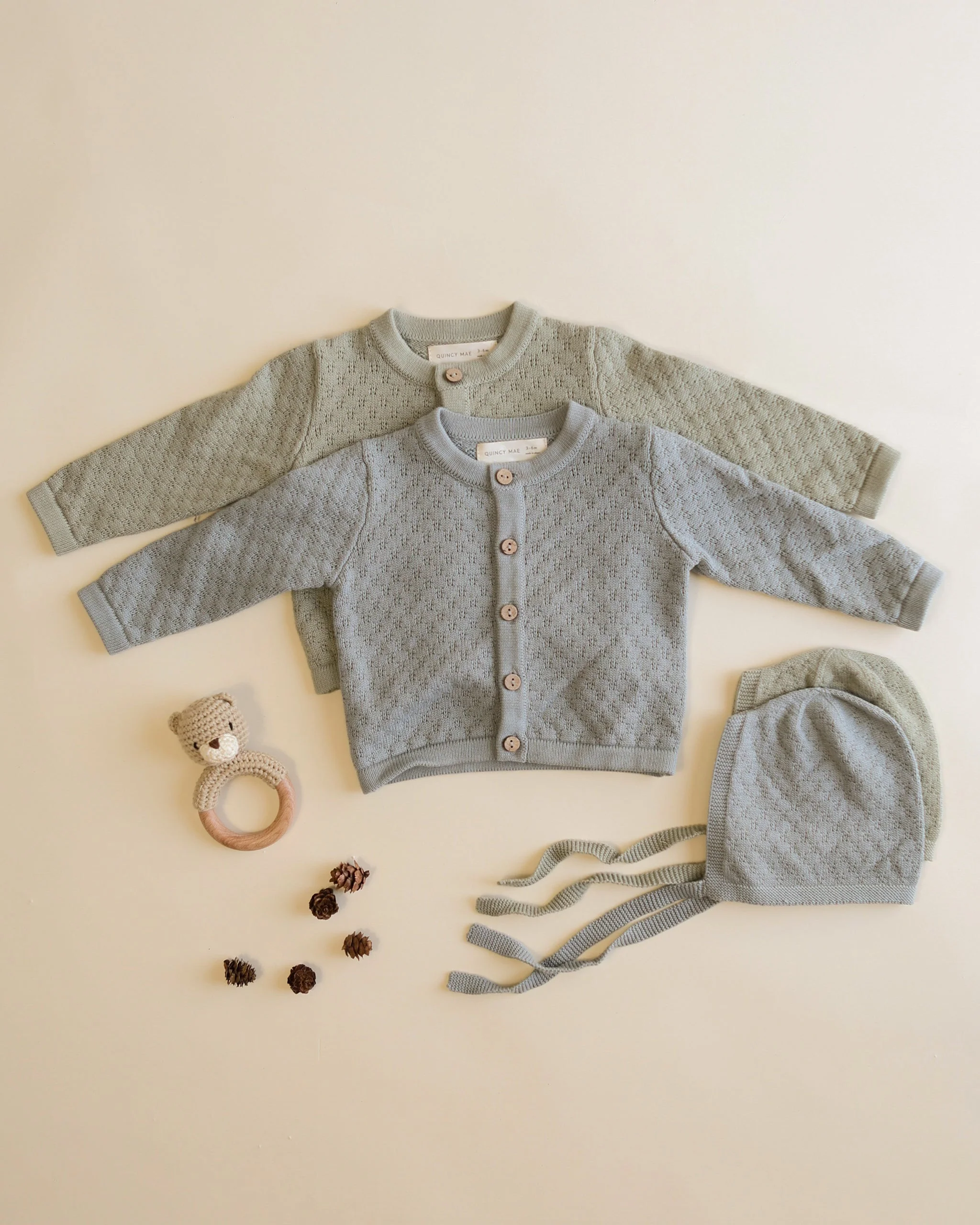 Knit Cardigan || Steel Blue - Image 7